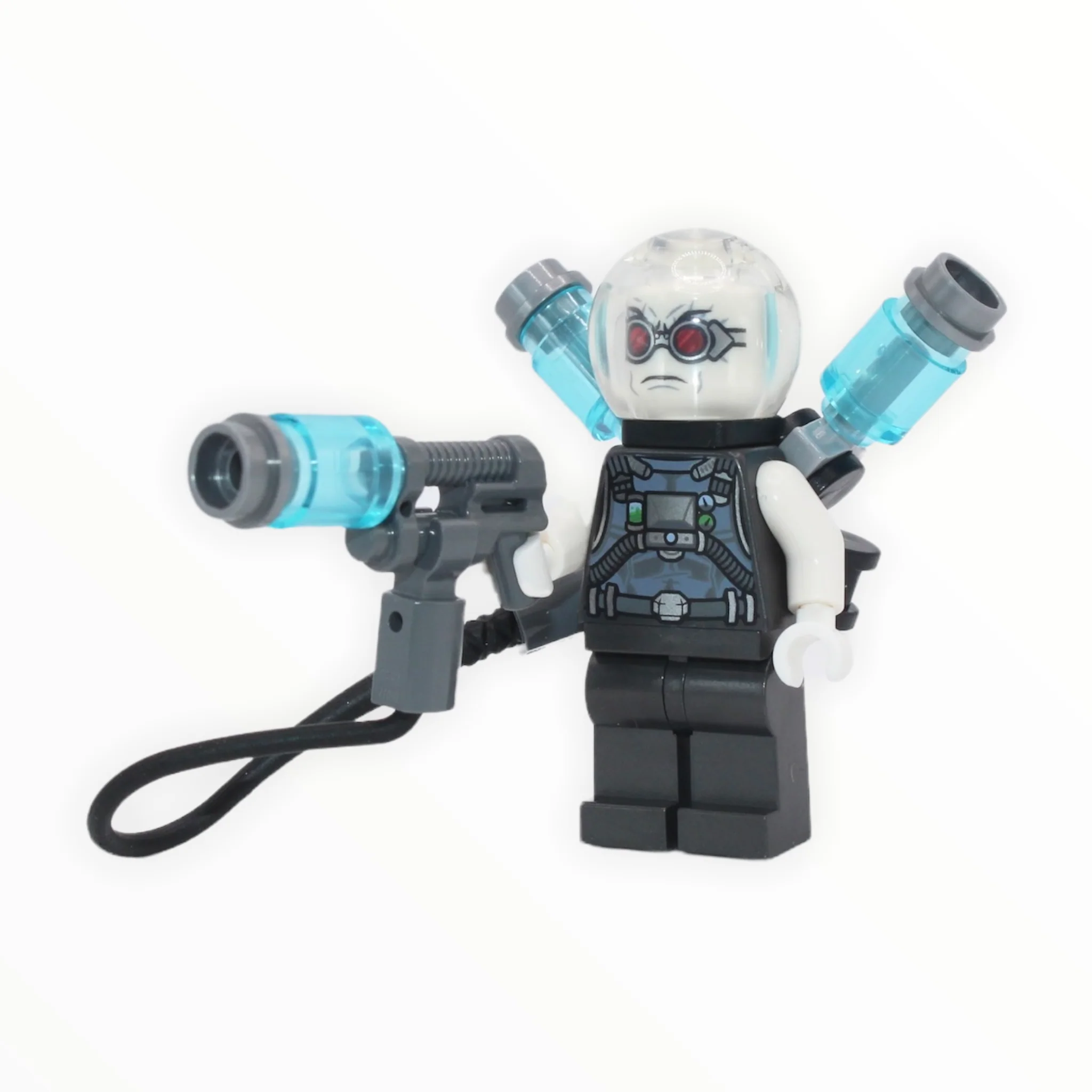 Mr. Freeze (pearl dark gray, with Freeze Ray and backpack)
