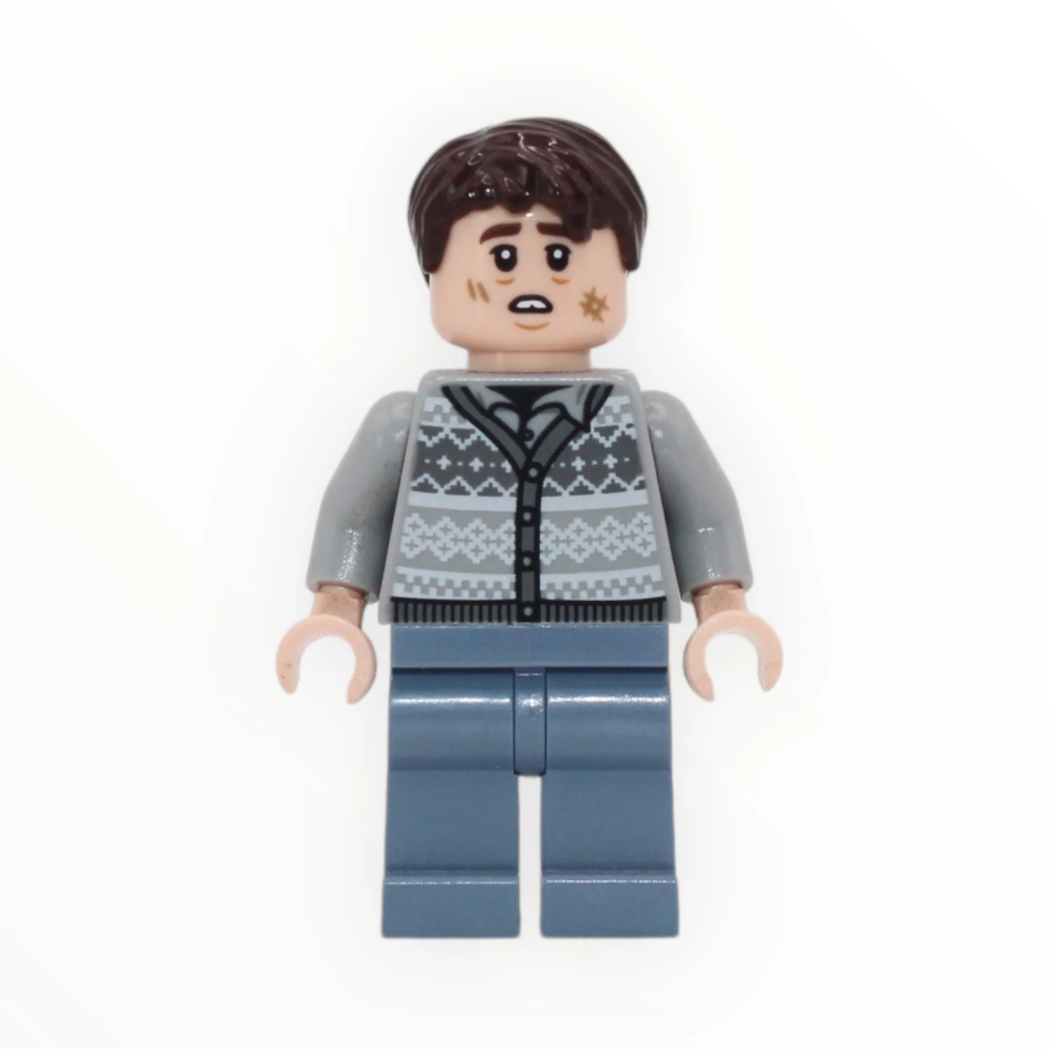 Neville Longbottom (scuffs on face, Fair Isle Sweater, sand blue legs, 2023) - Image 2