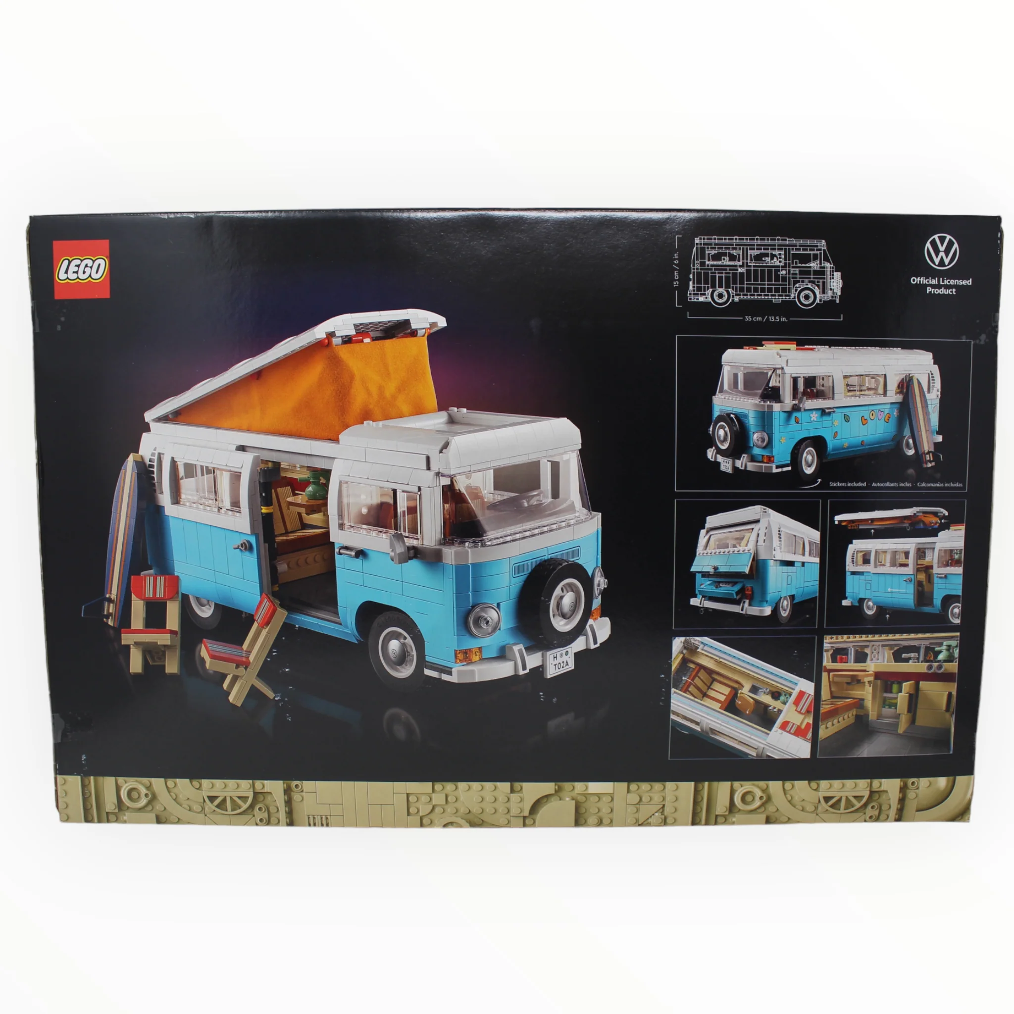 Retired Set 10279 Creator Volkswagen T2 Camper Van - Image 2