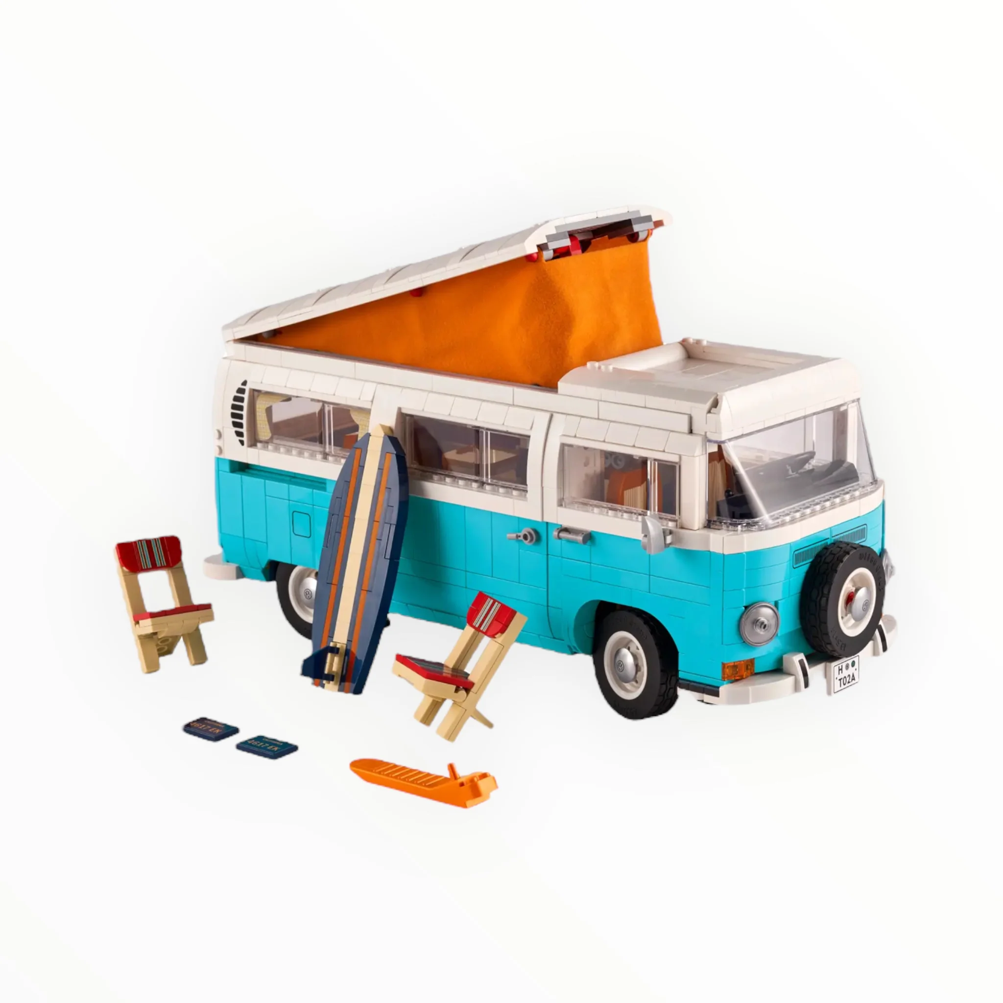 Retired Set 10279 Creator Volkswagen T2 Camper Van - Image 3