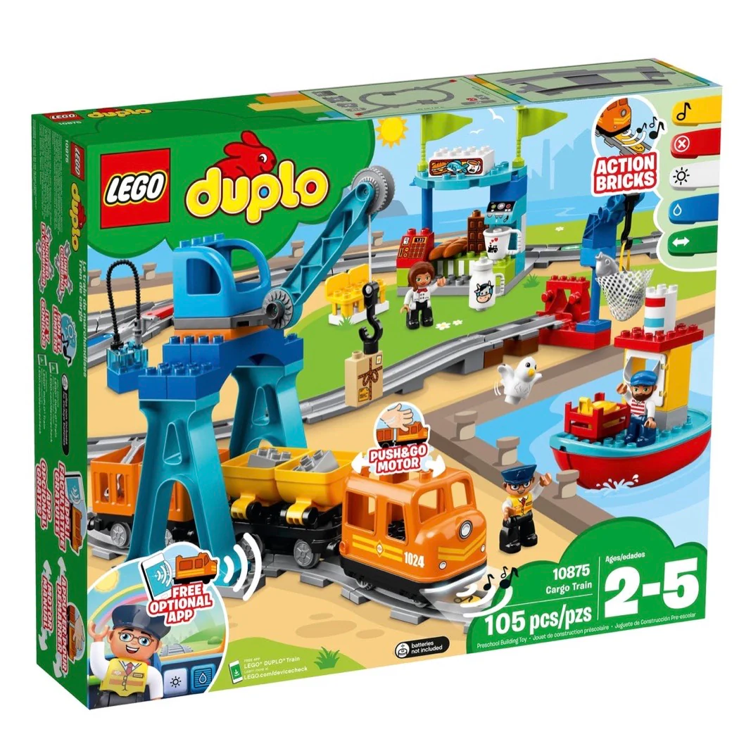 Retired Set 10875 DUPLO Cargo Train - Image 2