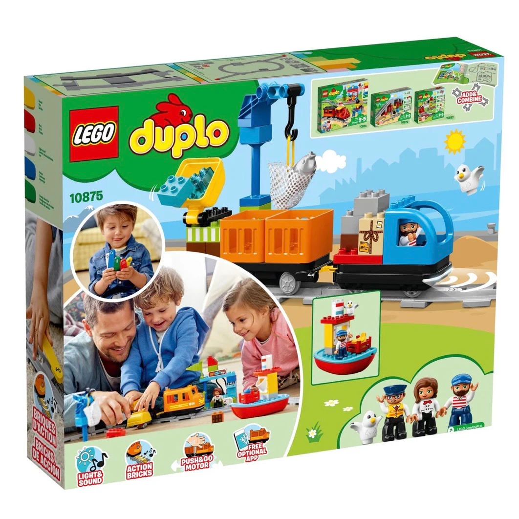 Retired Set 10875 DUPLO Cargo Train - Image 3