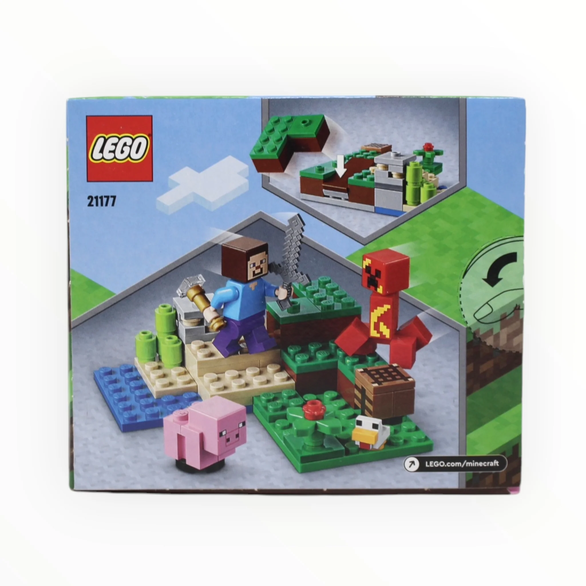 Retired Set 21177 Minecraft The Creeper Ambush - Image 2