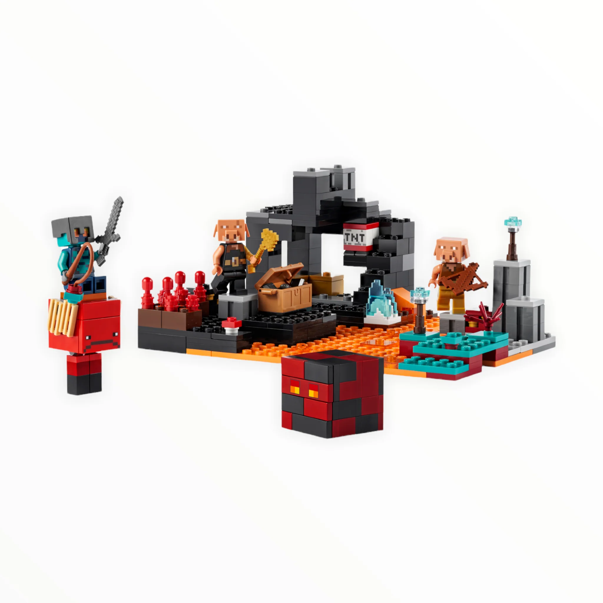 Retired Set 21185 Minecraft The Nether Bastion - Image 3