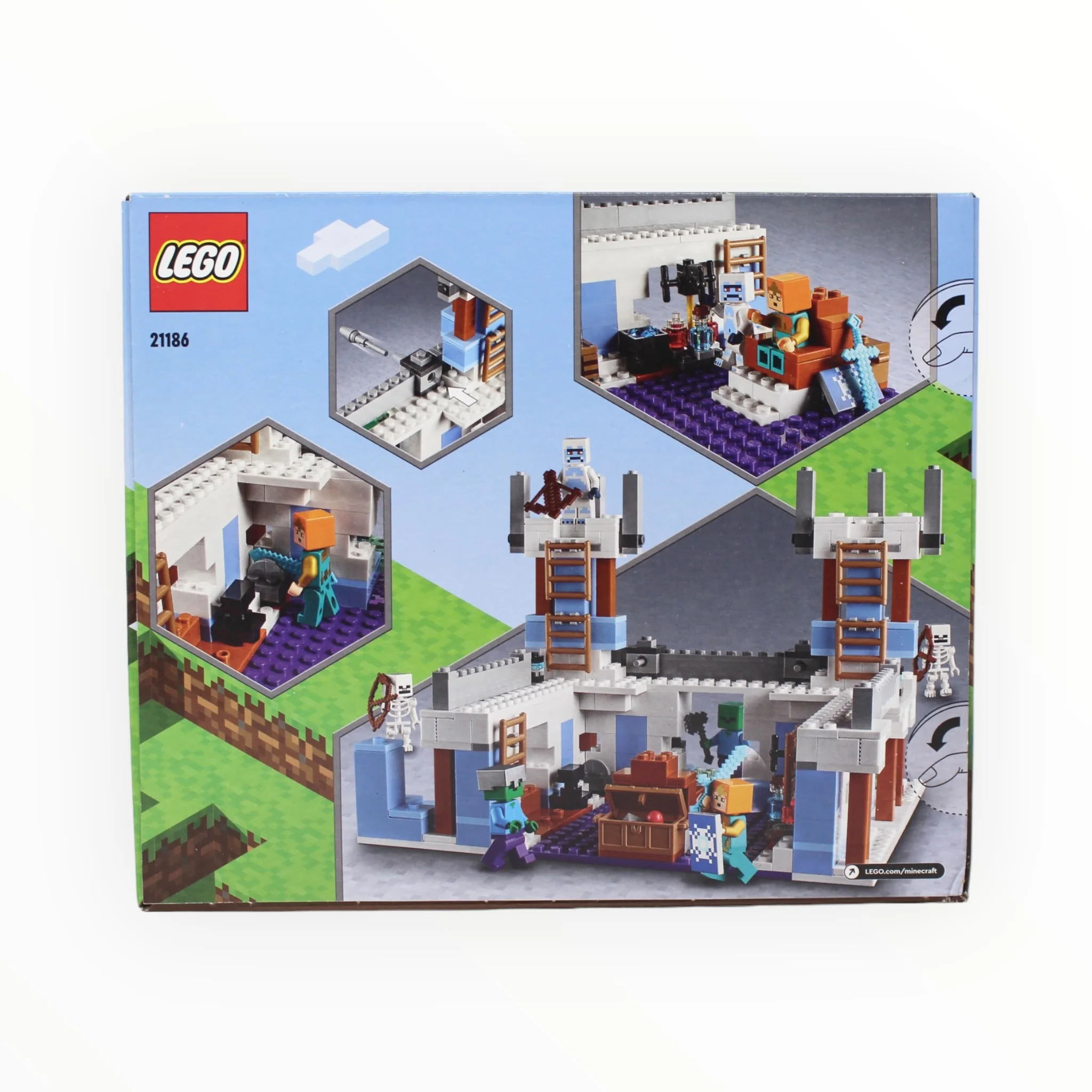Retired Set 21186 Minecraft The Ice Castle - Image 2