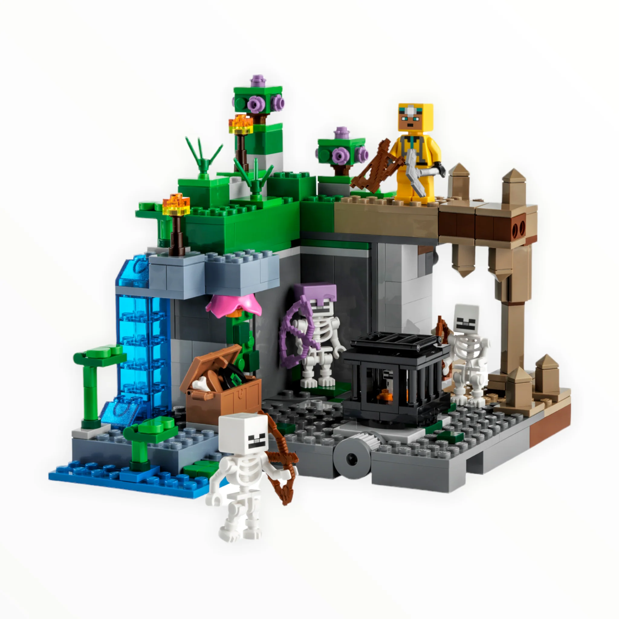 21189 Minecraft The Skeleton Dungeon