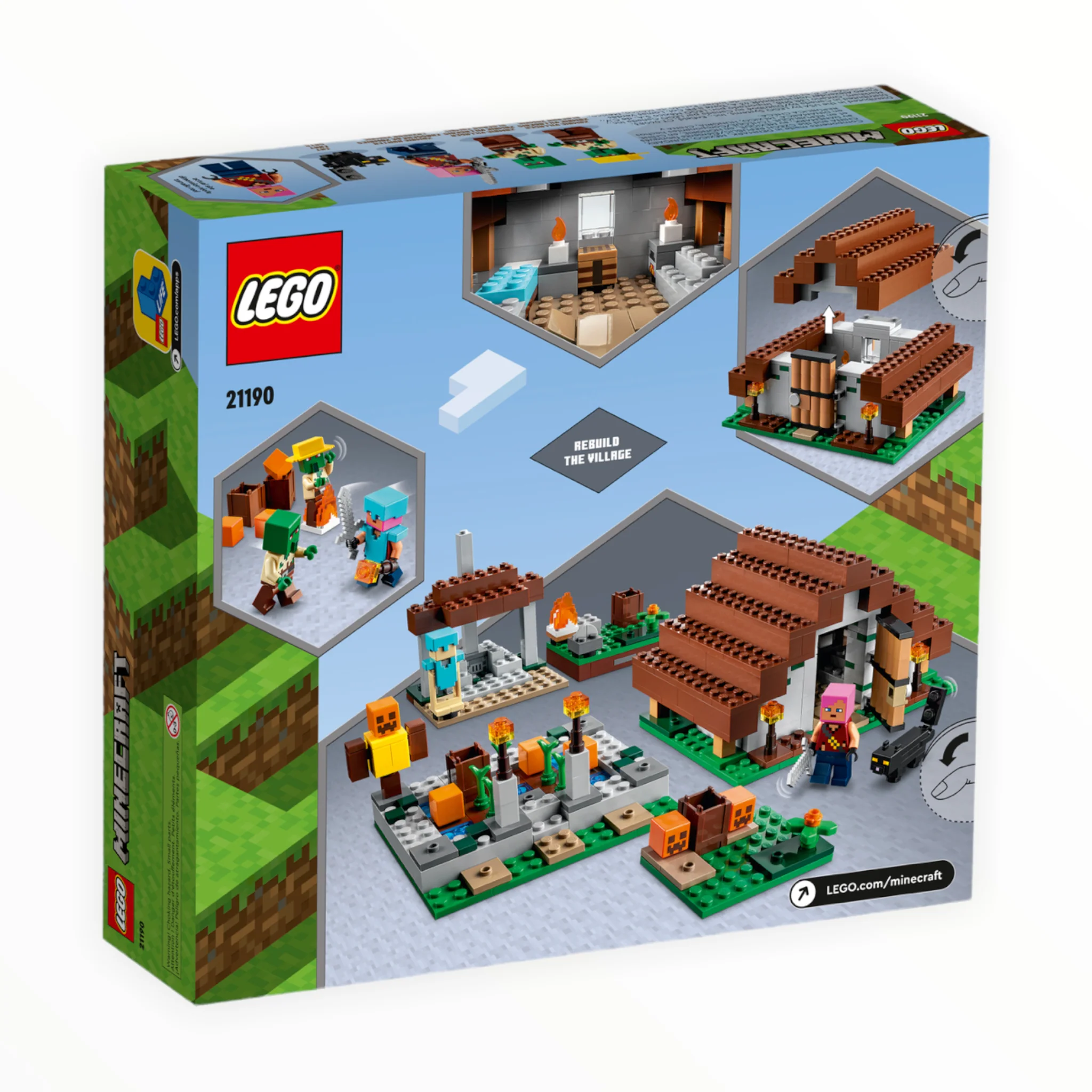 21190 Minecraft The Abandoned Village - Image 3