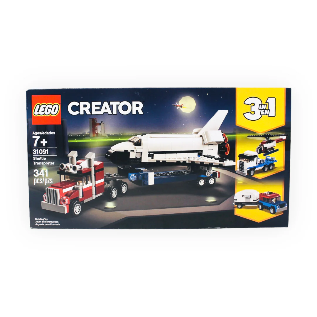 Retired Set 31091 Creator Shuttle Transporter