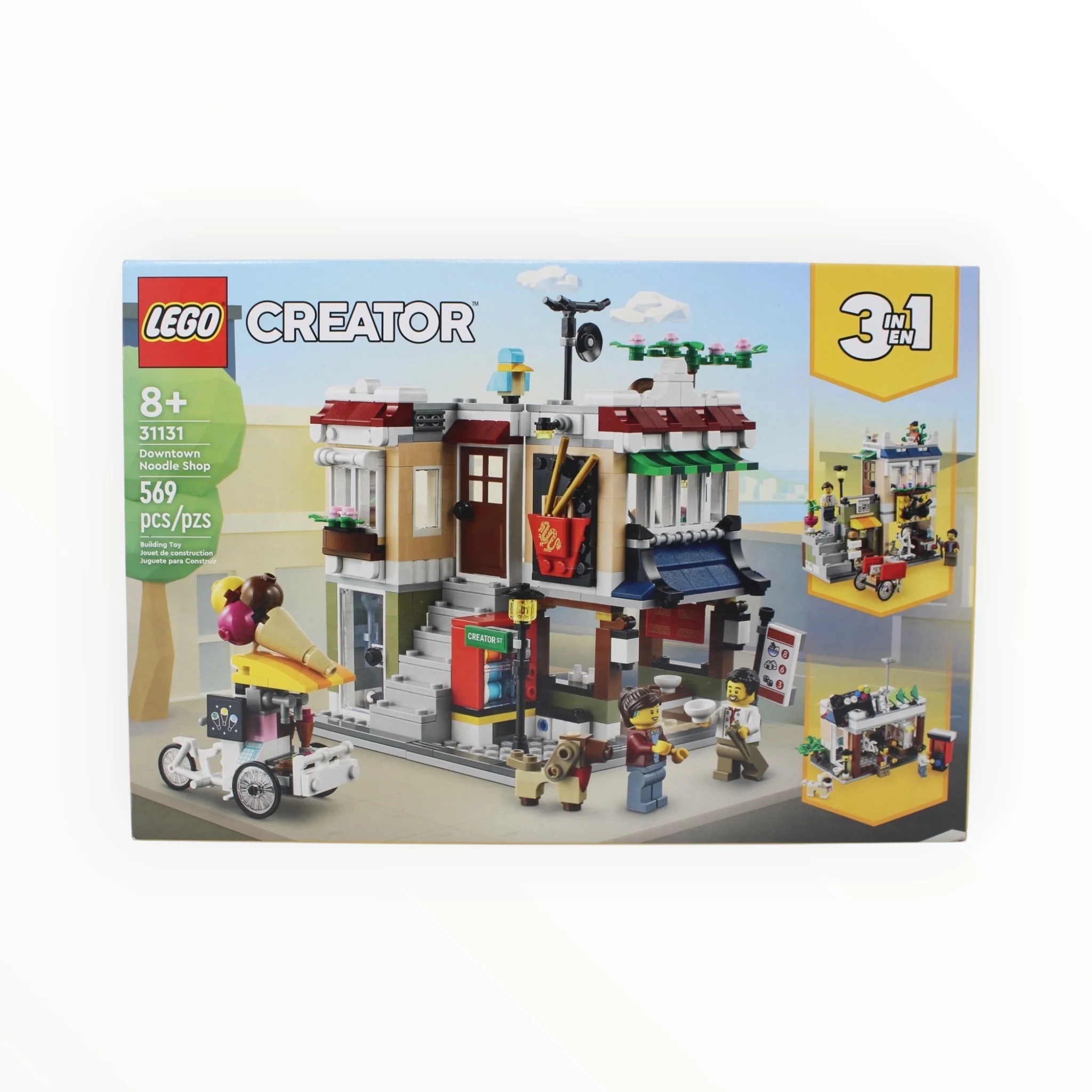 Retired Set 31131 Creator Downtown Noodle Shop