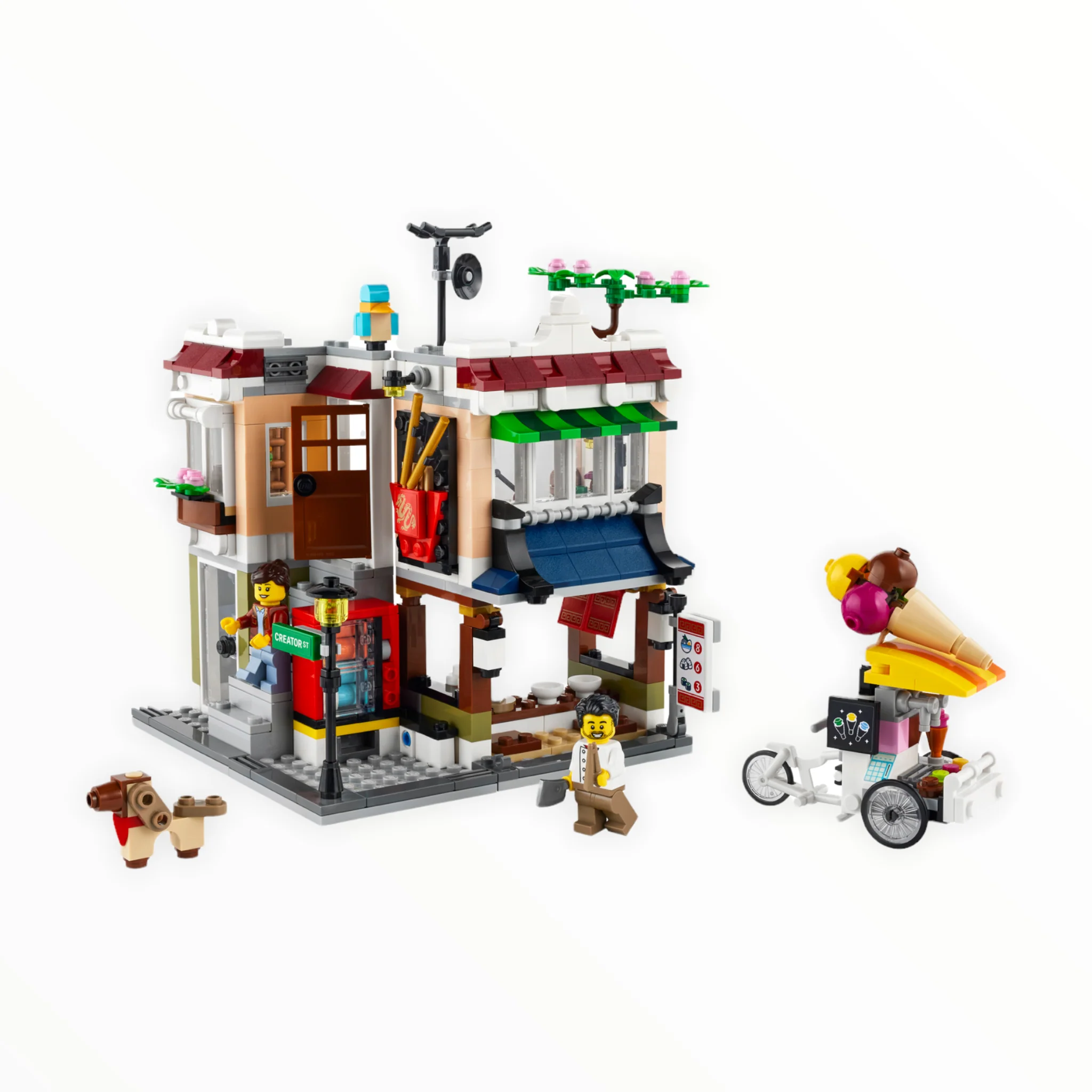 Retired Set 31131 Creator Downtown Noodle Shop - Image 3