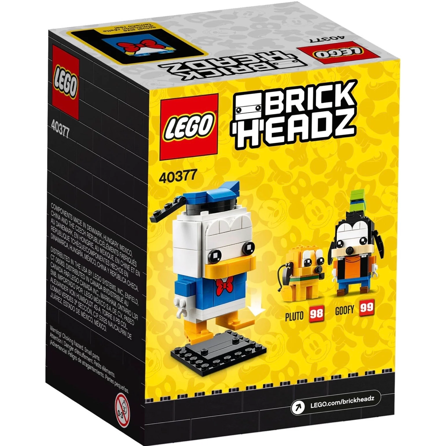 40377 BrickHeadz Donald Duck - Image 3