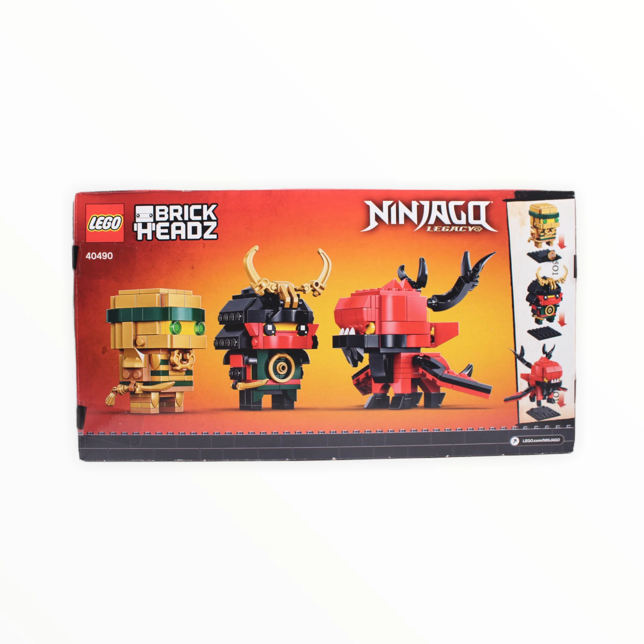 Retired Set 40490 Ninjago BrickHeadz NINJAGO 10 - Image 2