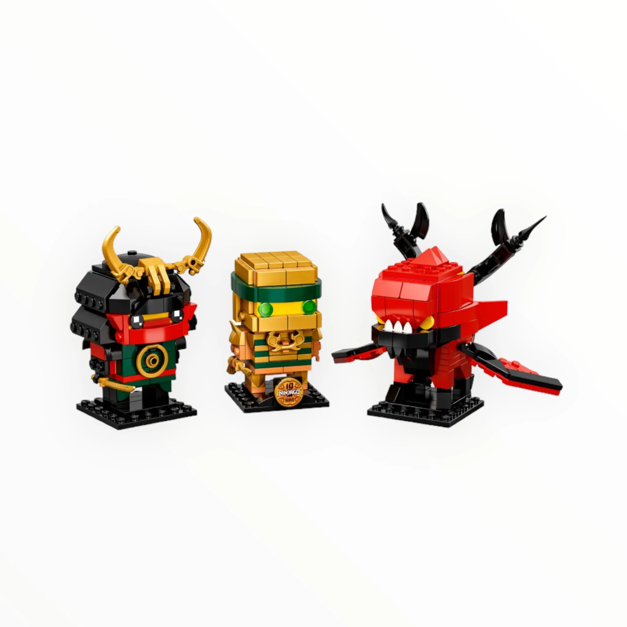 Retired Set 40490 Ninjago BrickHeadz NINJAGO 10 - Image 3