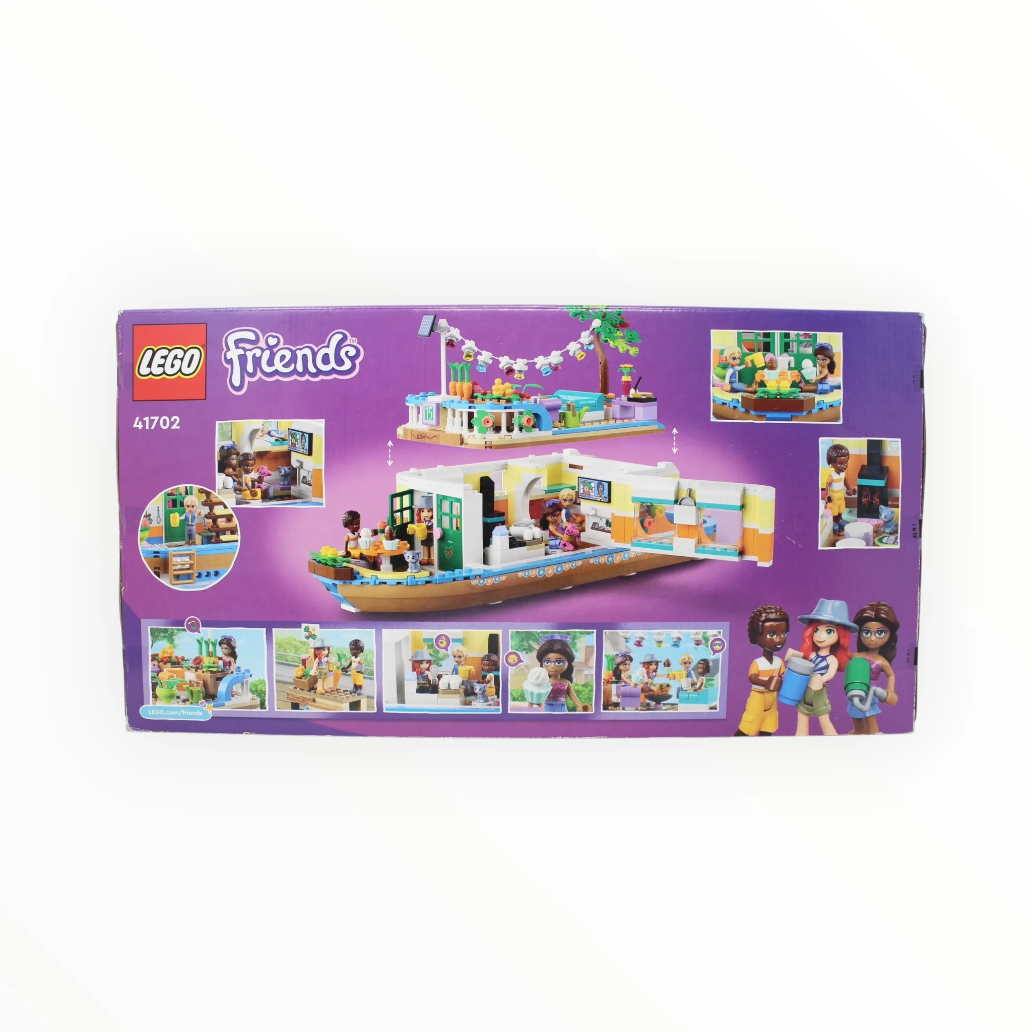 Retired Set 41702 Friends Canal Houseboat - Image 2