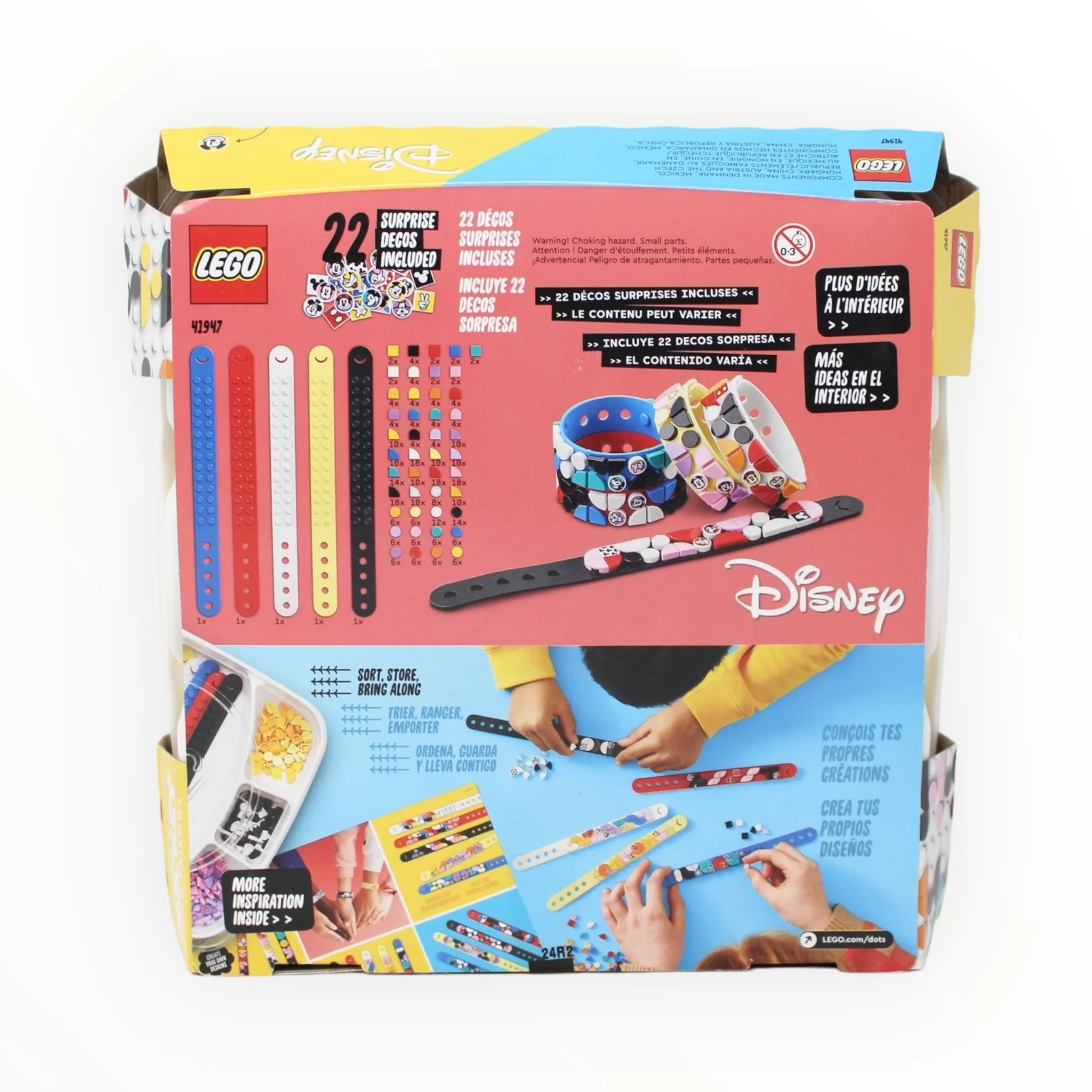 Retired Set 41947 Disney DOTS Mickey & Friends Bracelets Mega Pack - Image 2