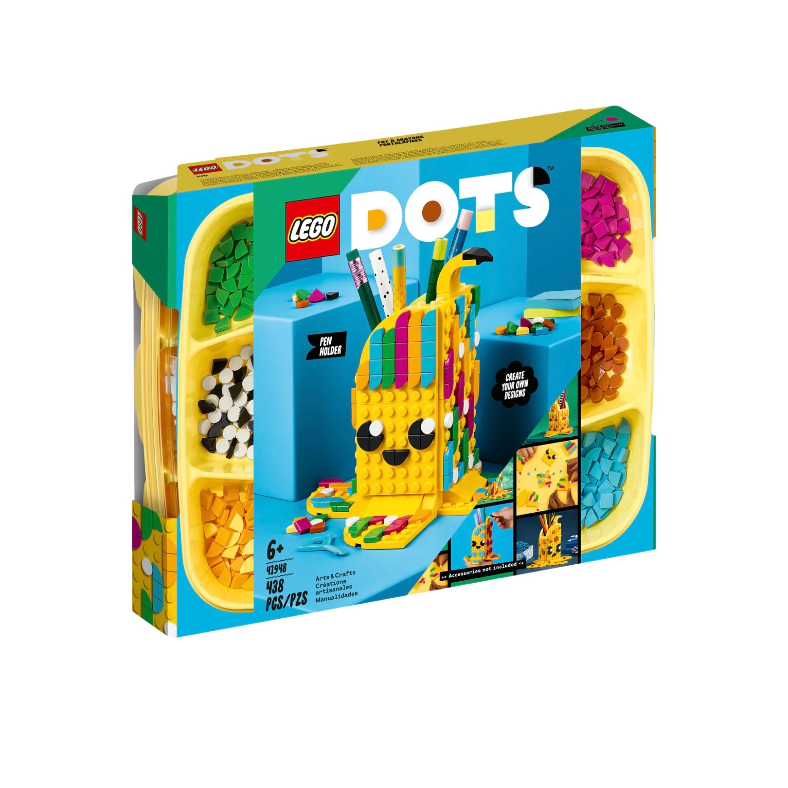 41948 DOTS Cute Banana Pen Holder - Image 2