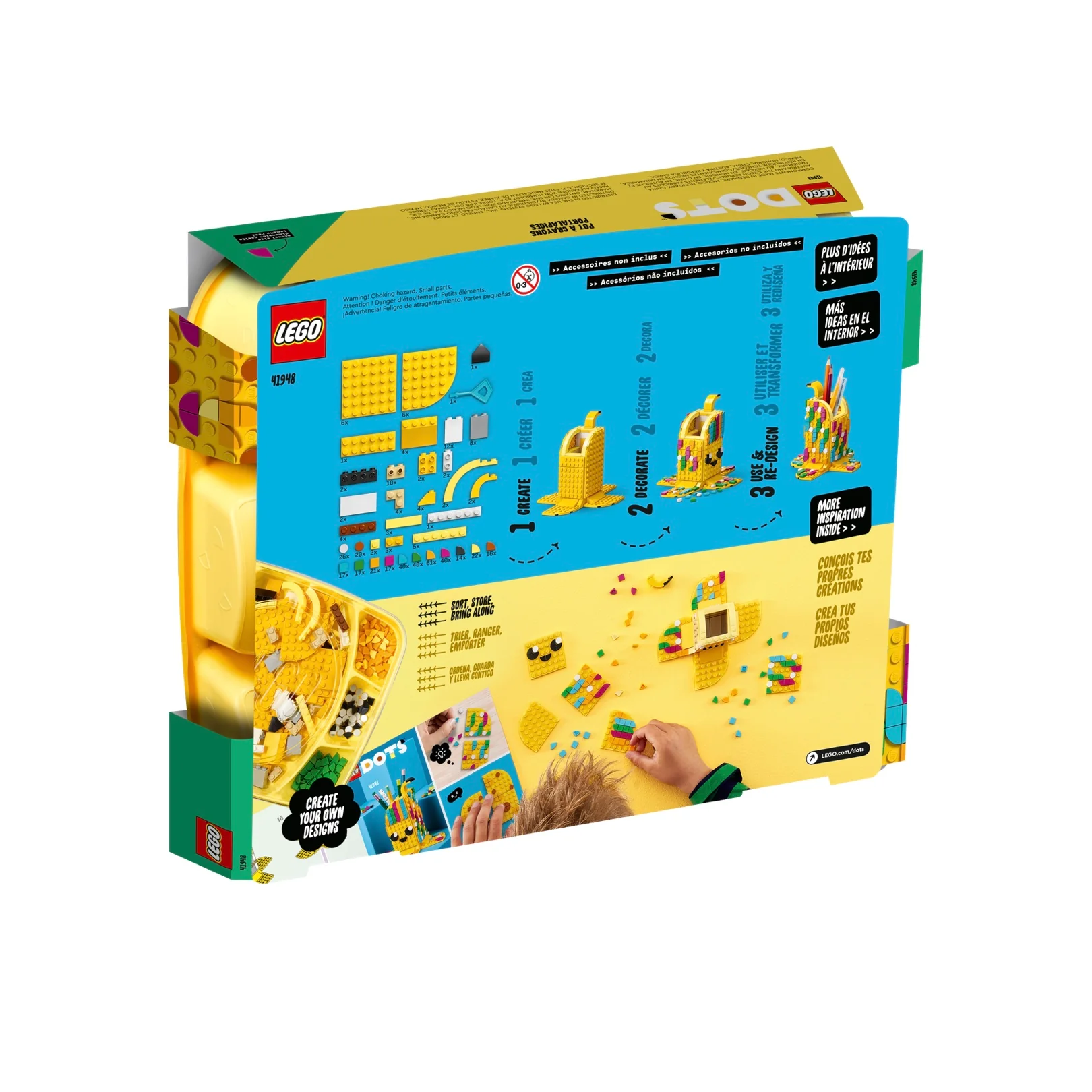 41948 DOTS Cute Banana Pen Holder - Image 3