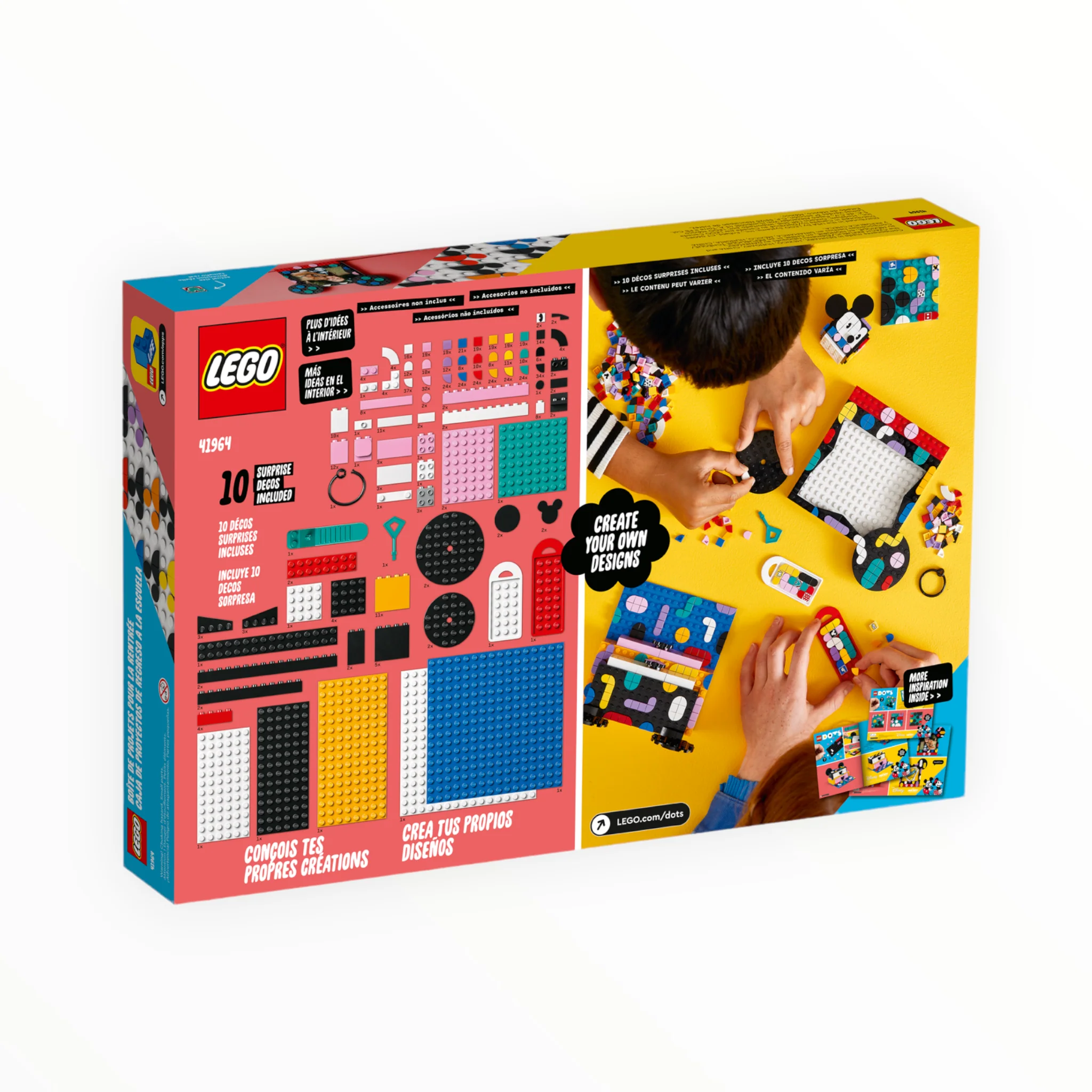 41964 Disney DOTS Mickey & Minnie Mouse Back-to-School Project Box - Image 3