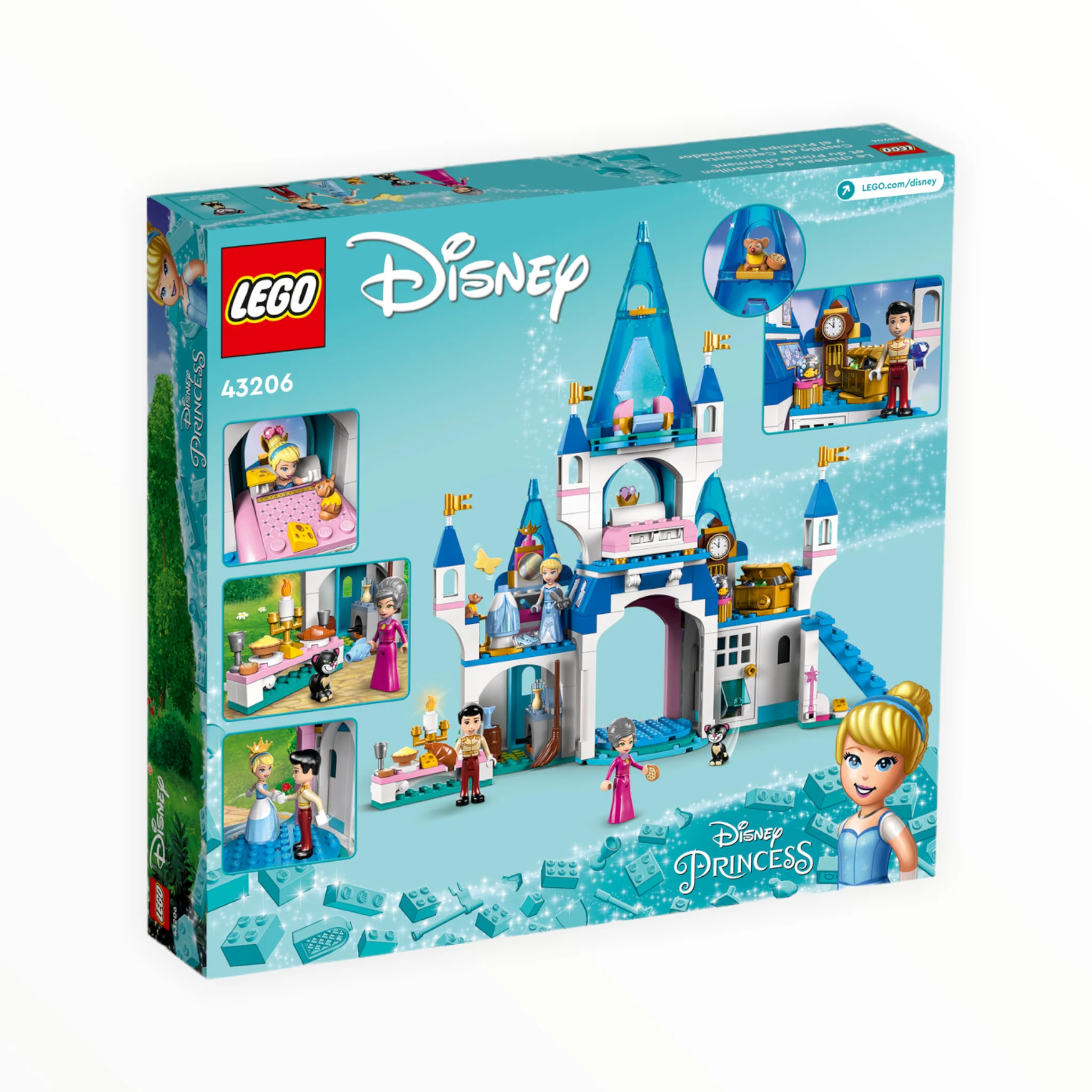 43206 Disney Cinderella and Prince Charming’s Castle - Image 3