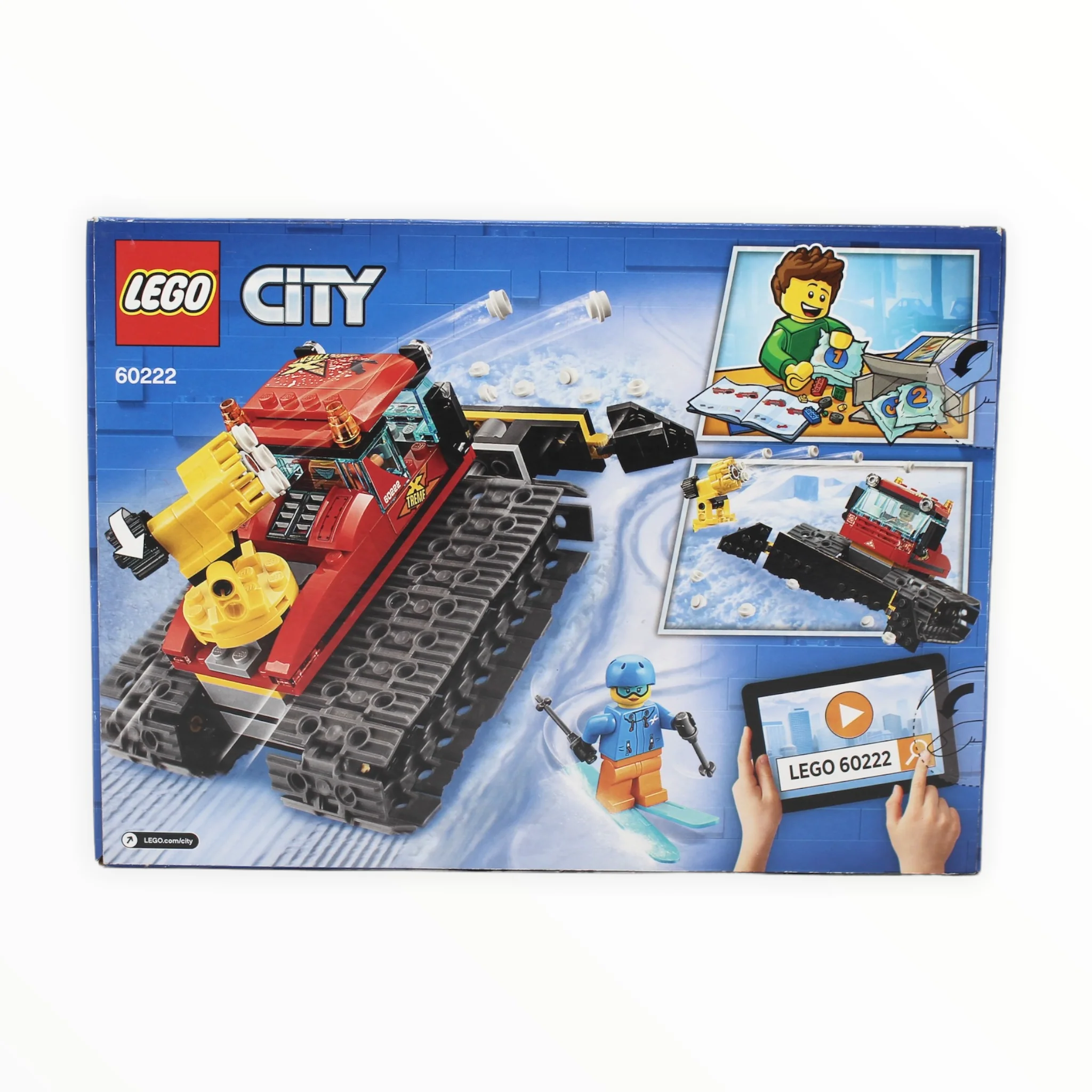 Retired Set 60222 City Snow Groomer - Image 2