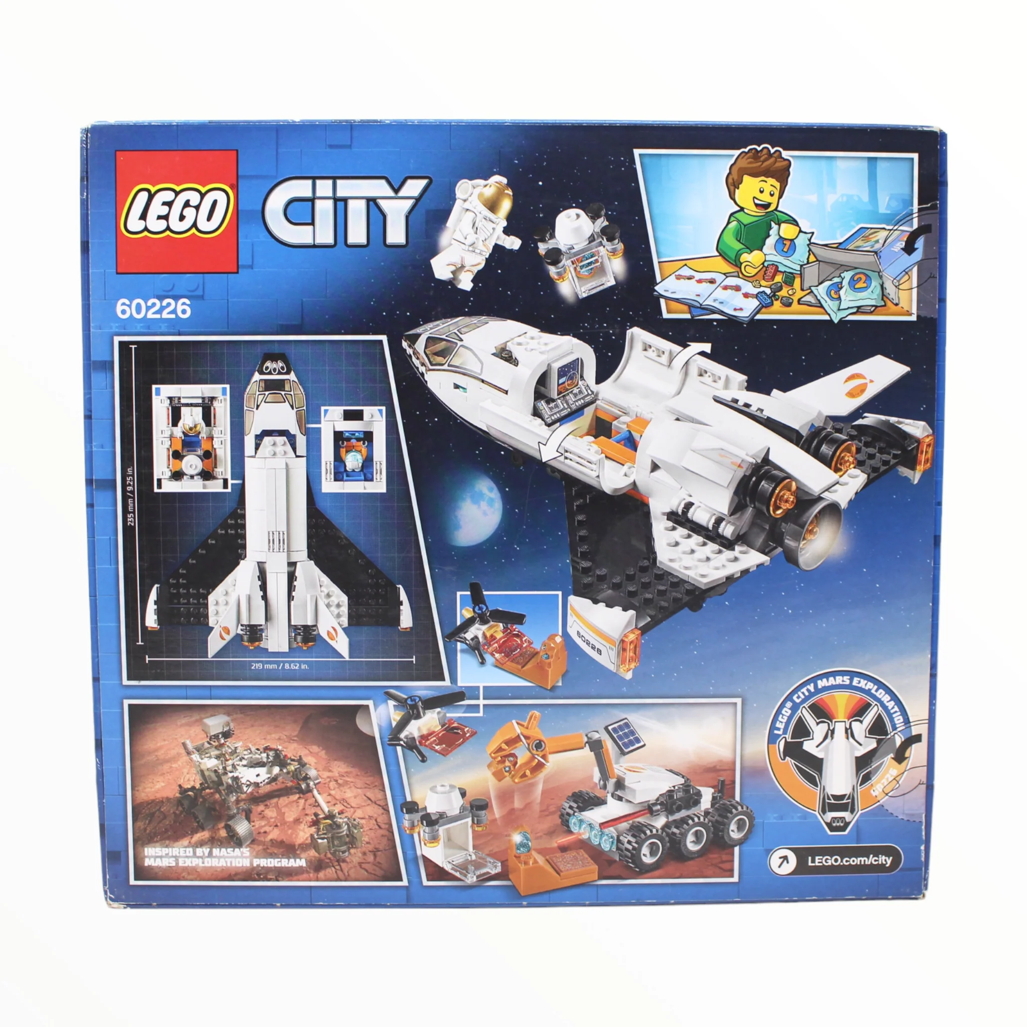 Retired Set 60226 City Mars Research Shuttle - Image 2