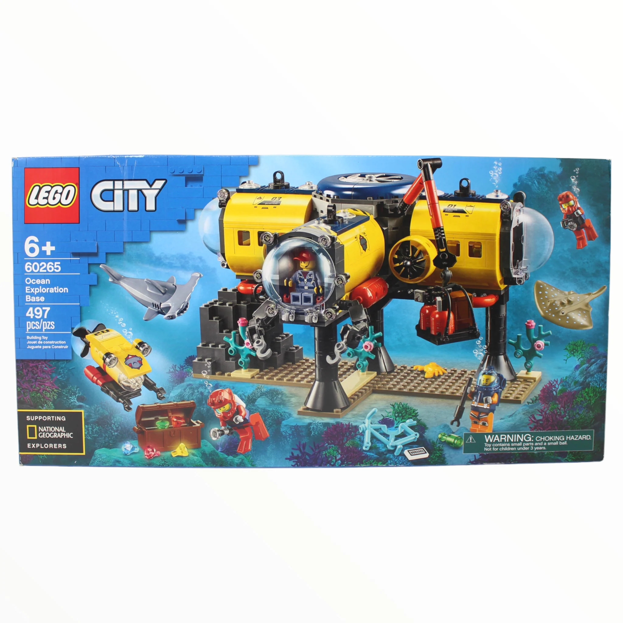 Retired Set 60265 City Ocean Exploration Base