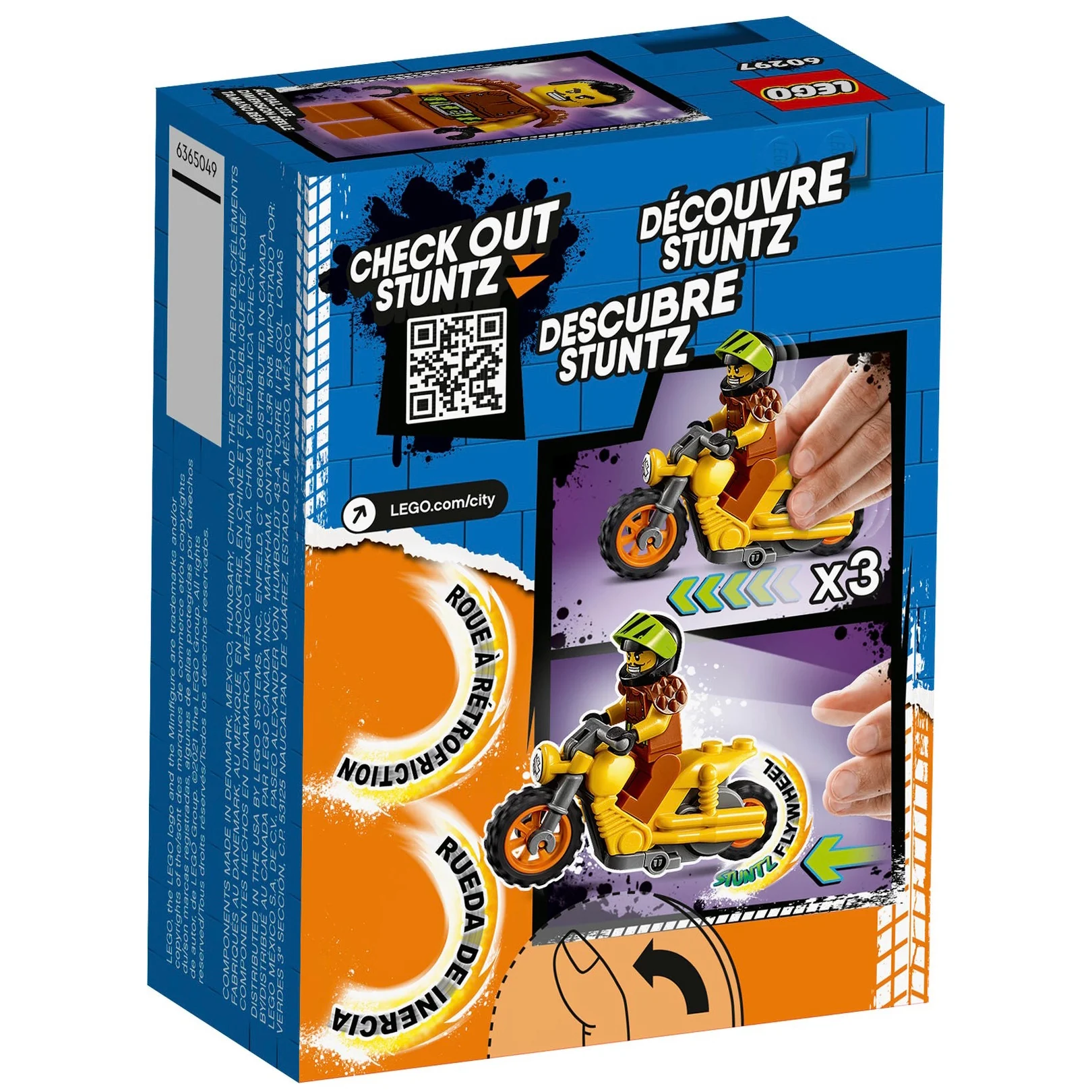 60297 City Demolition Stunt Bike - Image 3