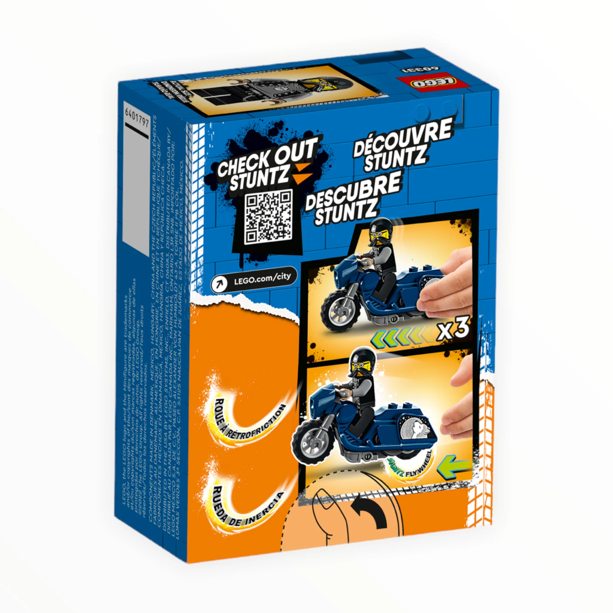 60331 City Touring Stunt Bike - Image 3