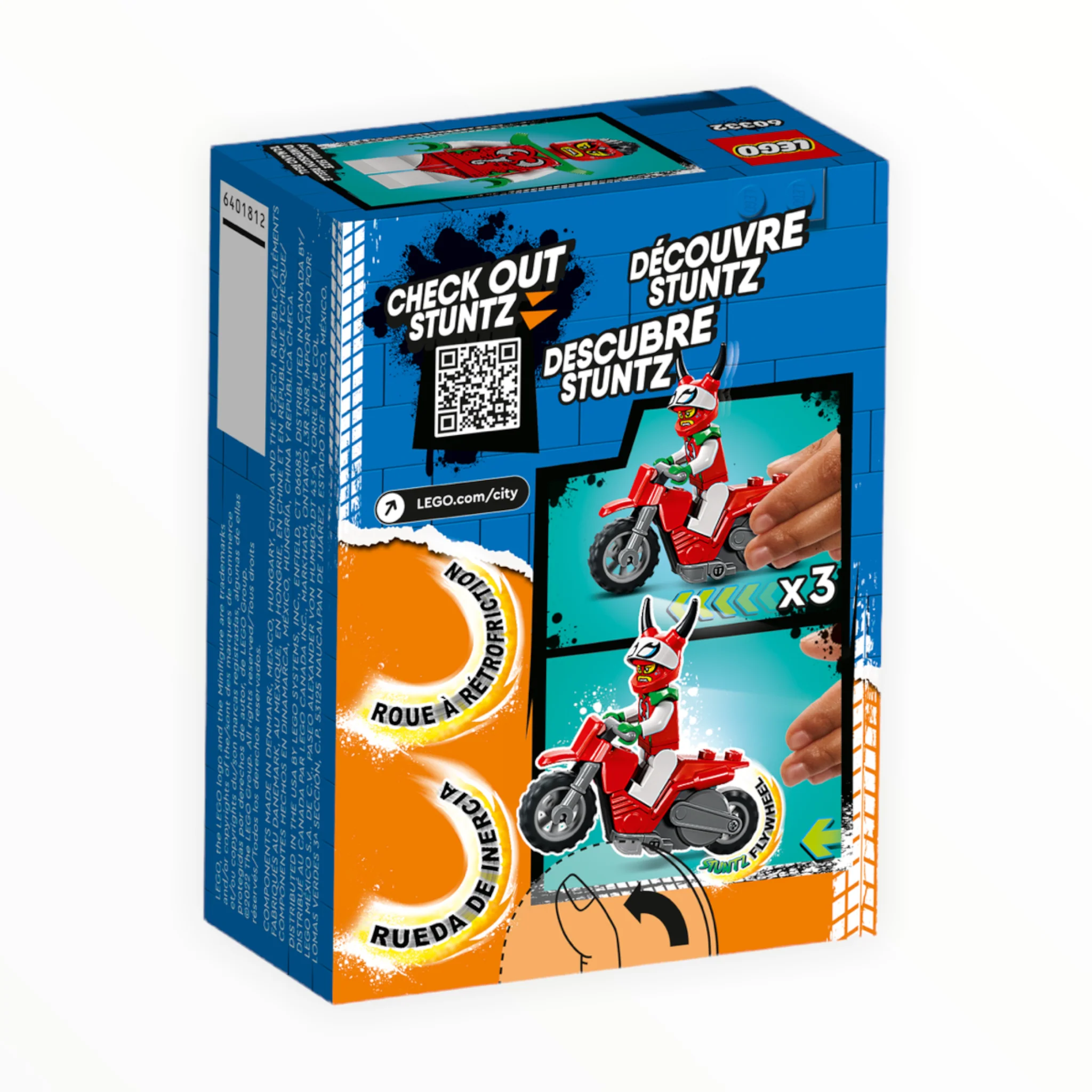 60332 City Reckless Scorpion Stunt Bike - Image 3
