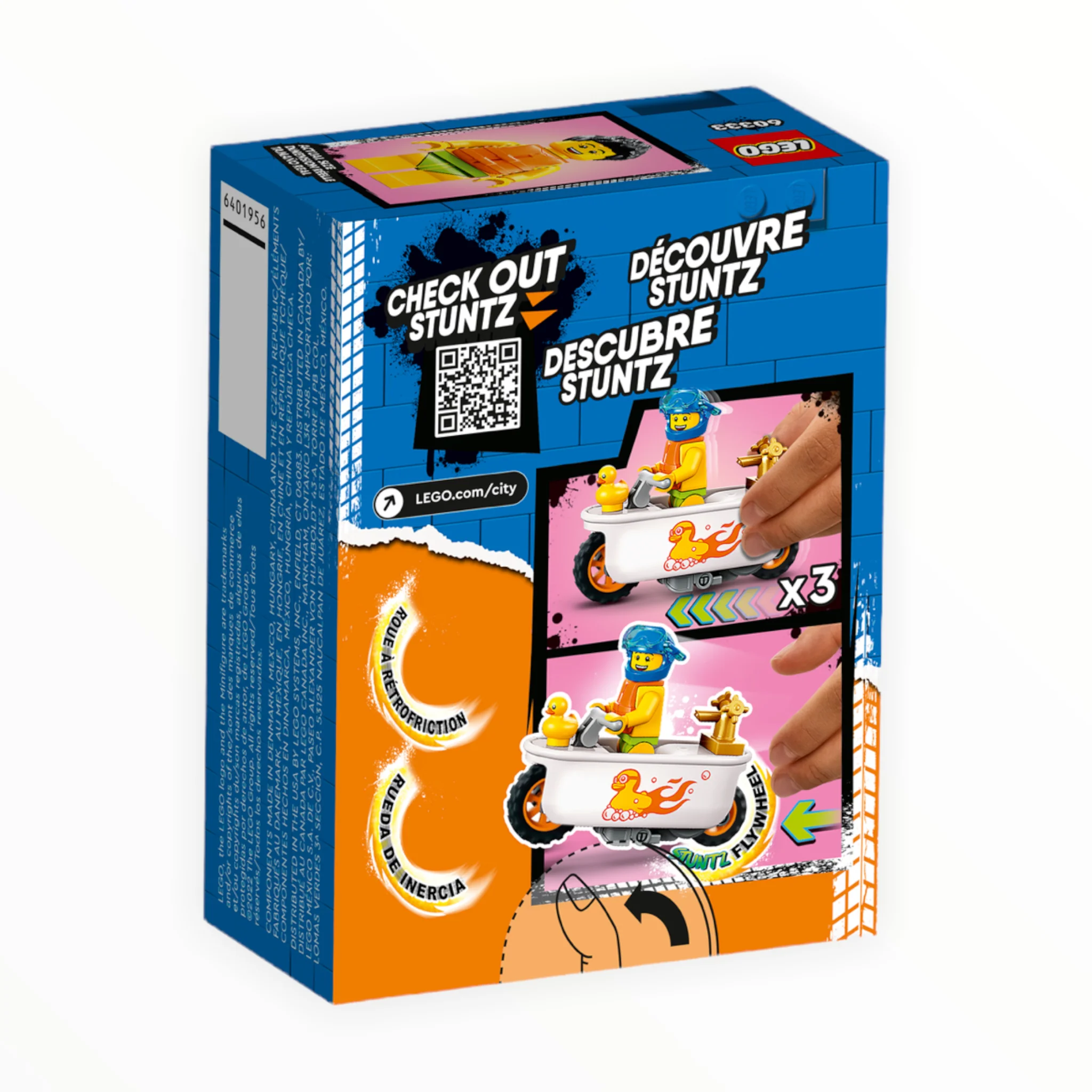 60333 City Bathtub Stunt Bike - Image 2