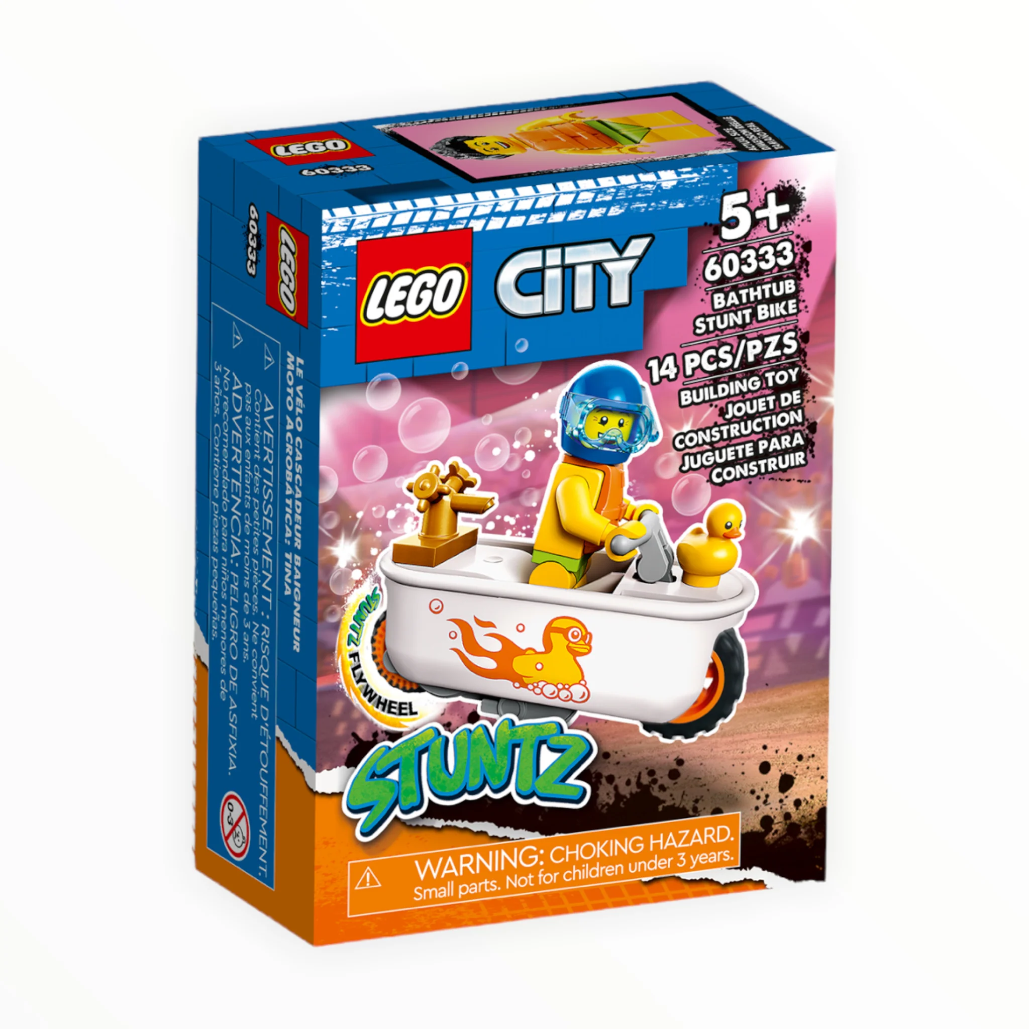 60333 City Bathtub Stunt Bike - Image 3