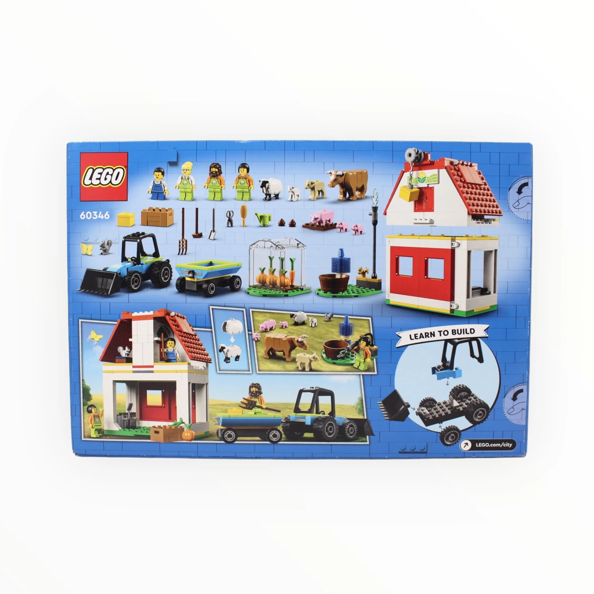 Retired Set 60346 City Barn & Farm Animals - Image 2