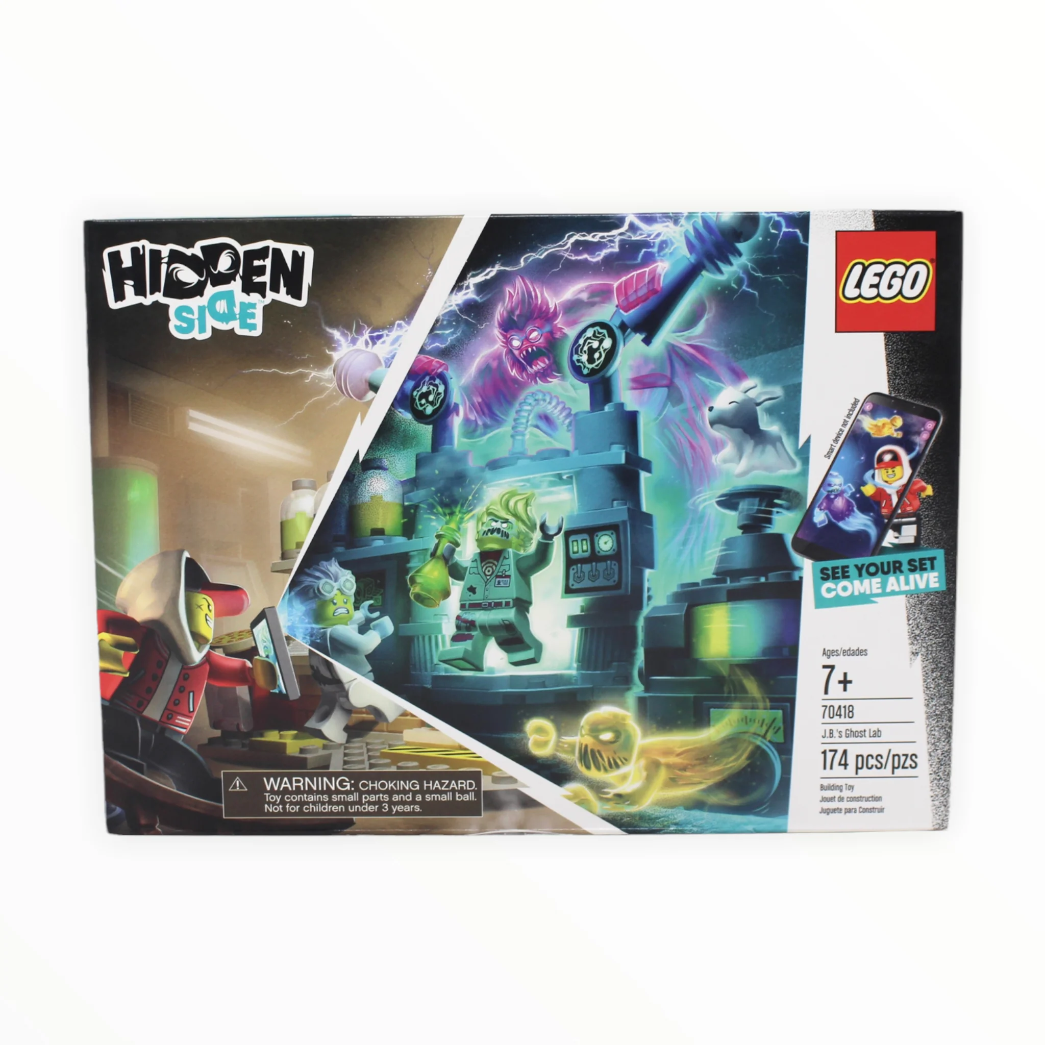 Retired Set 70418 Hidden Side J.B.’s Ghost Lab