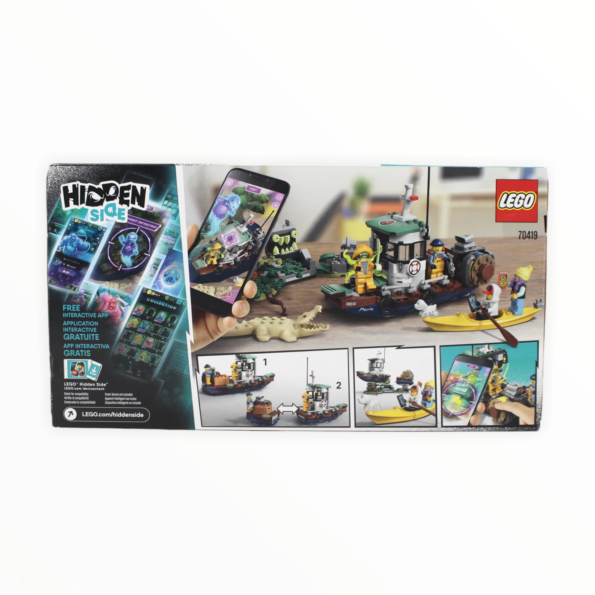Retired Set 70419 Hidden Side Wrecked Shrimp Boat - Image 2