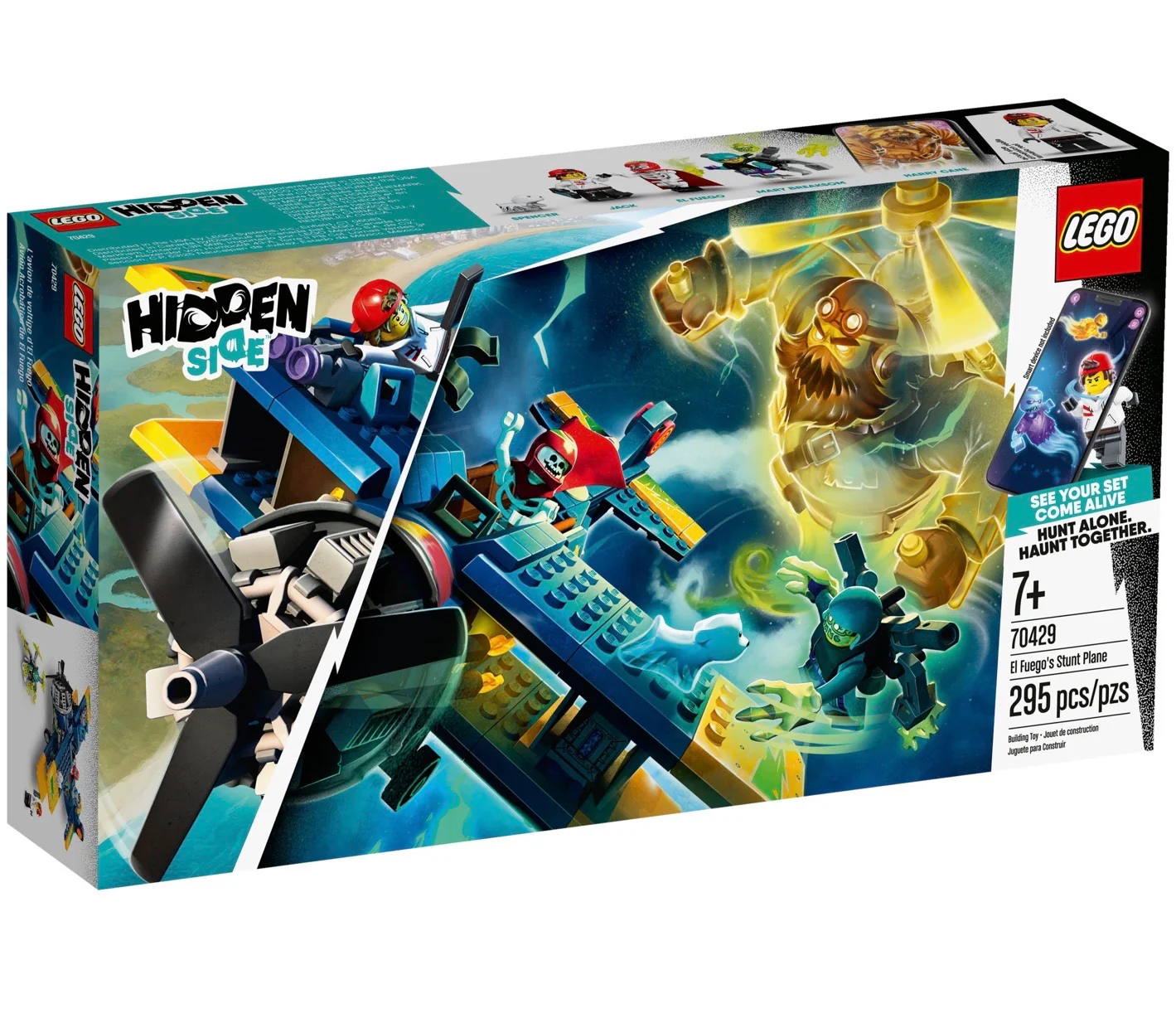 Retired Set 70429 Hidden Side El Fuego’s Stunt Plane - Image 2