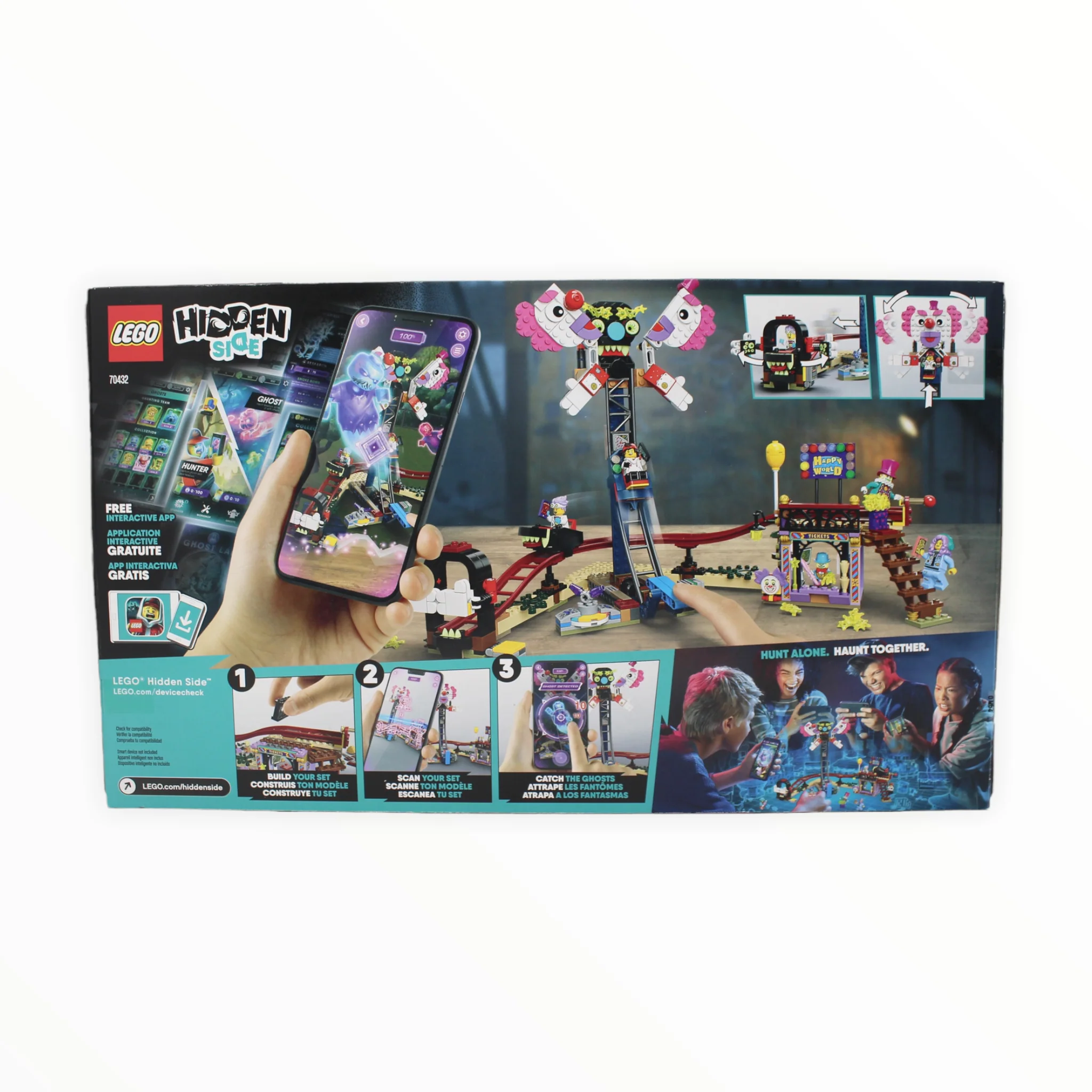 Retired Set 70432 Hidden Side Haunted Fairground - Image 2