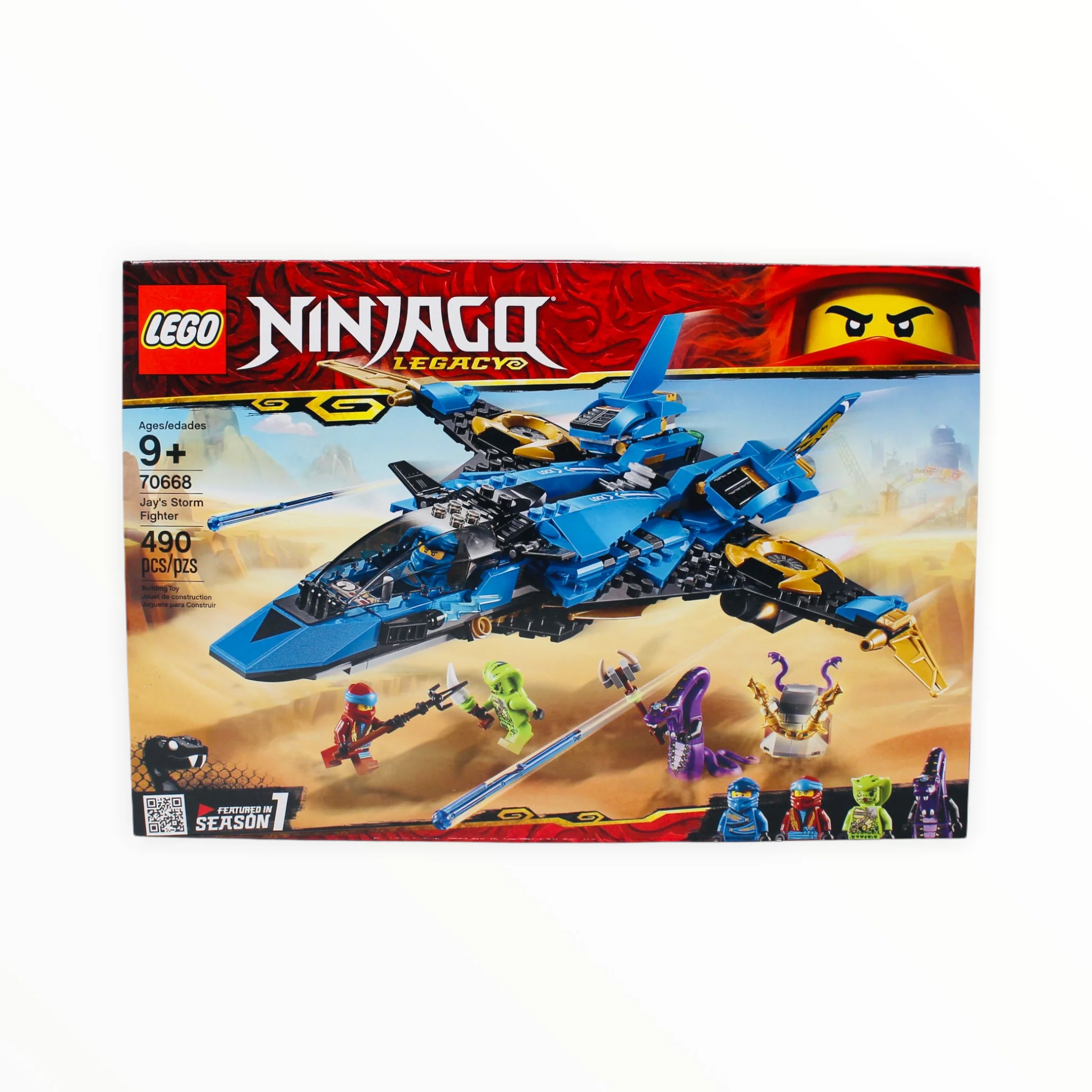 Retired Set 70668 Ninjago Jay’s Storm Fighter