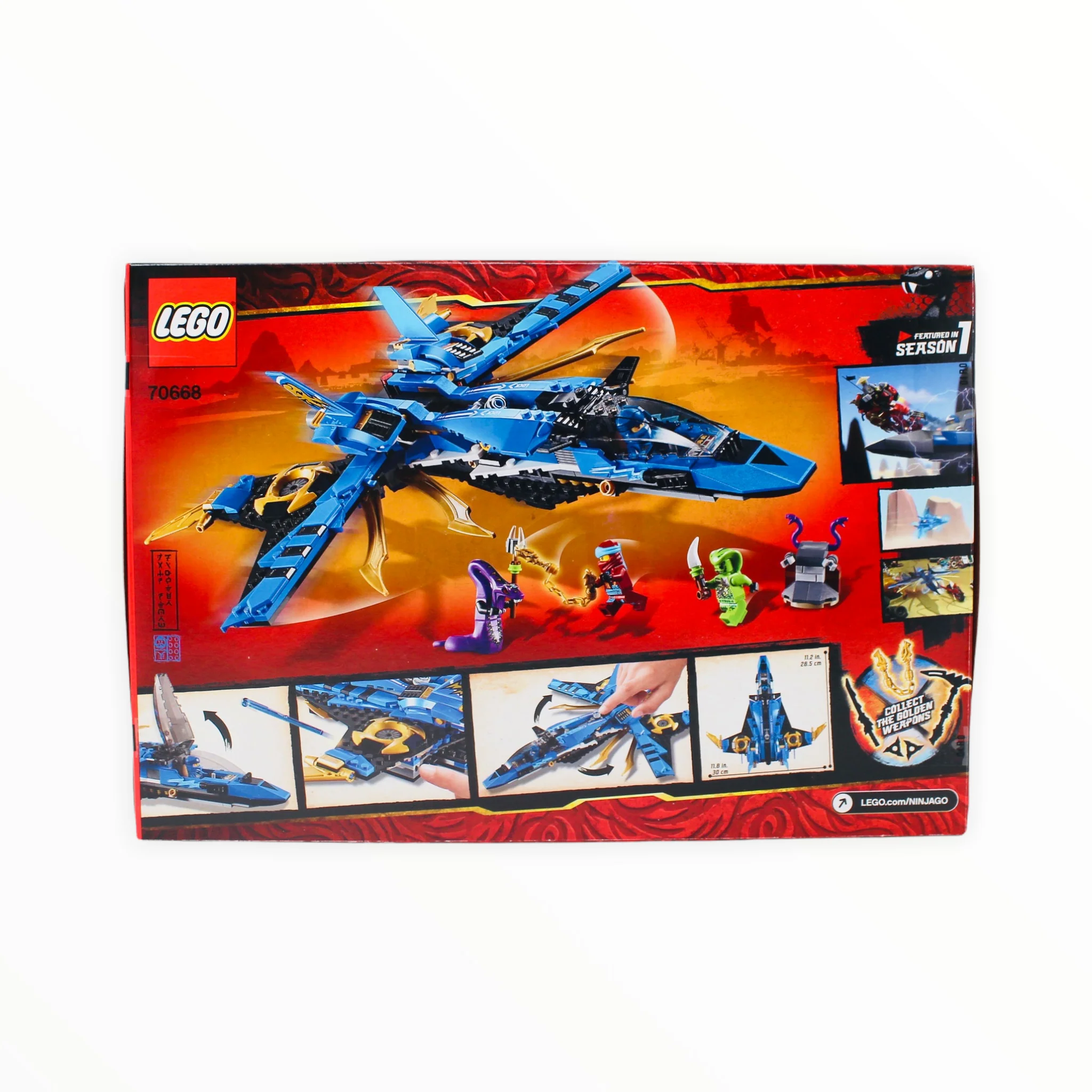 Retired Set 70668 Ninjago Jay’s Storm Fighter - Image 2