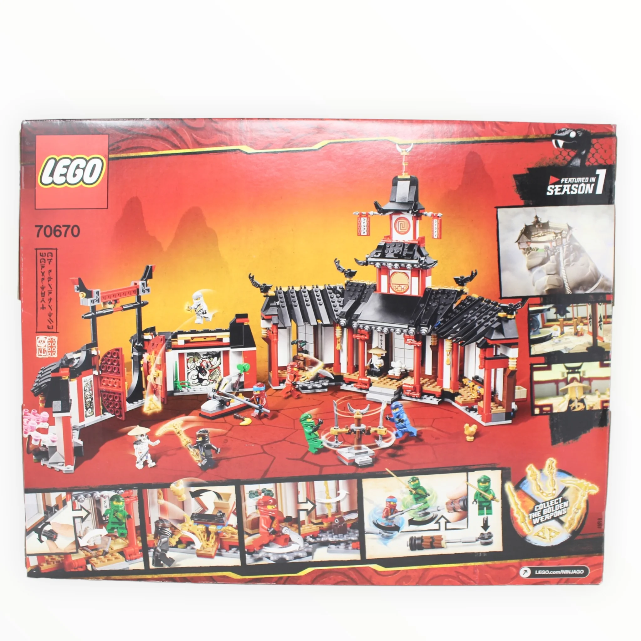 Retired Set 70670 Ninjago Monastery of Spinjitzu - Image 2