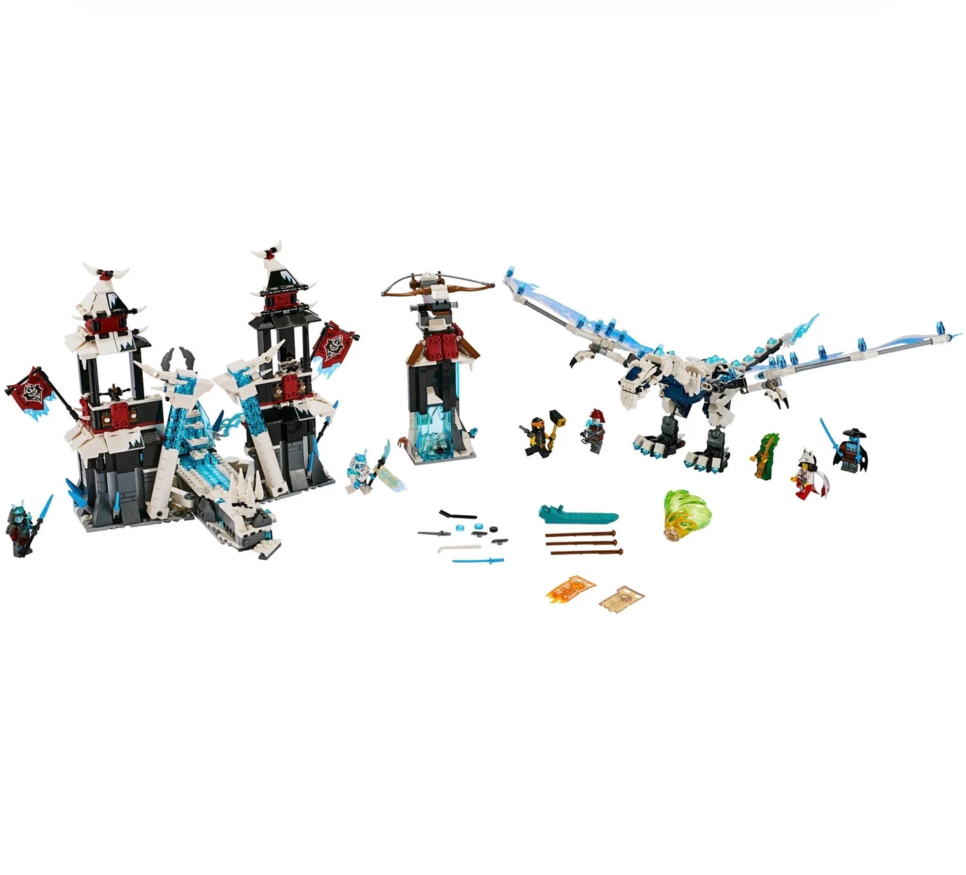 Retired Set 70678 Ninjago Castle of the Forsaken Emperor