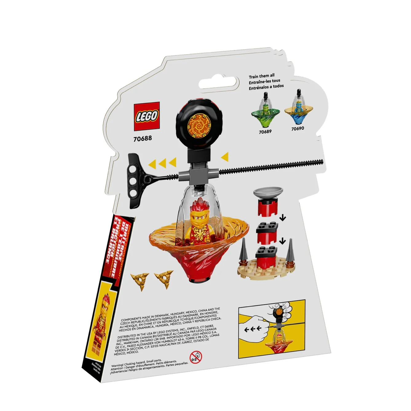 70688 Ninjago Kaiās Spinjitzu Ninja Training - Image 3