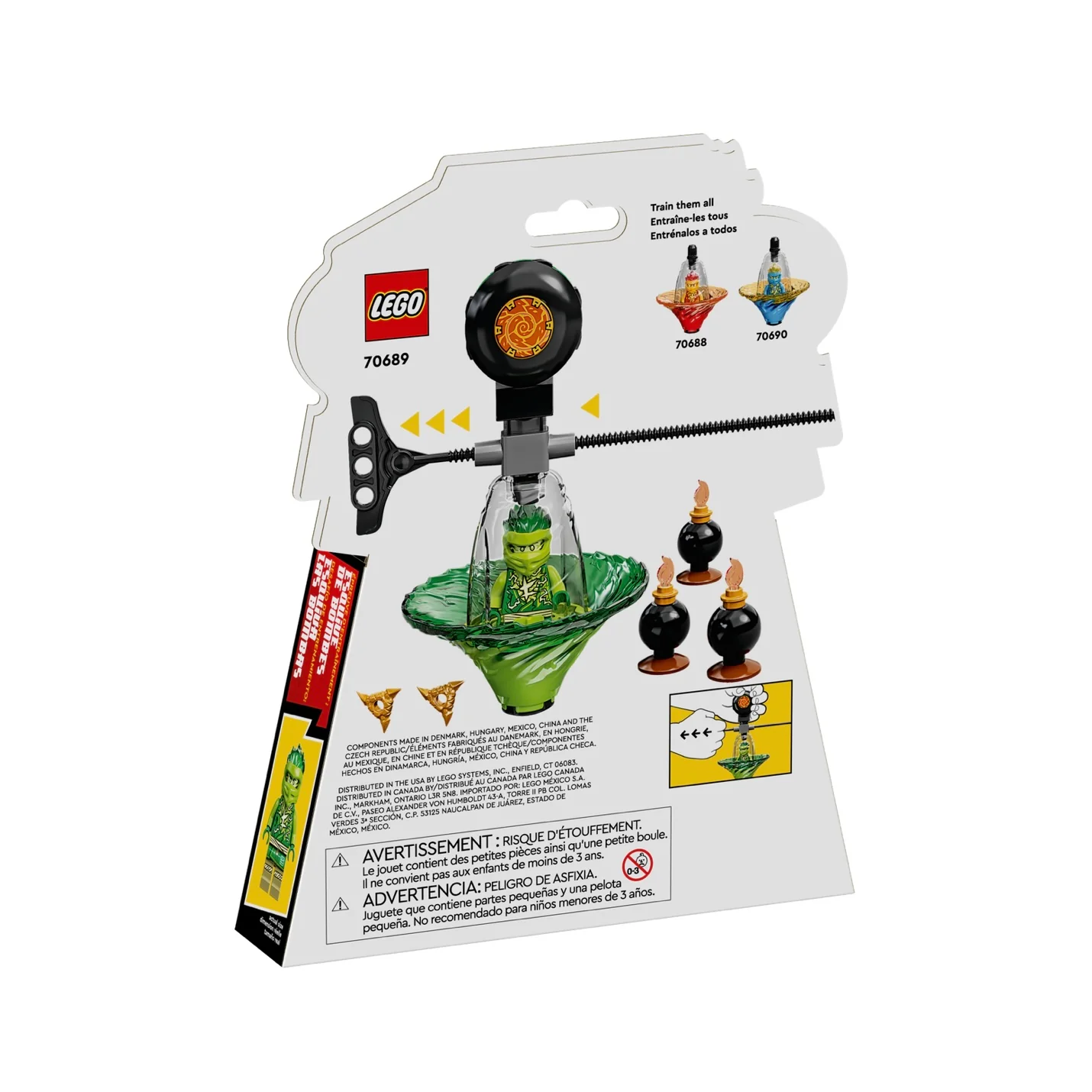 70689 Ninjago Lloyd’s Spinjitzu Ninja Training - Image 3