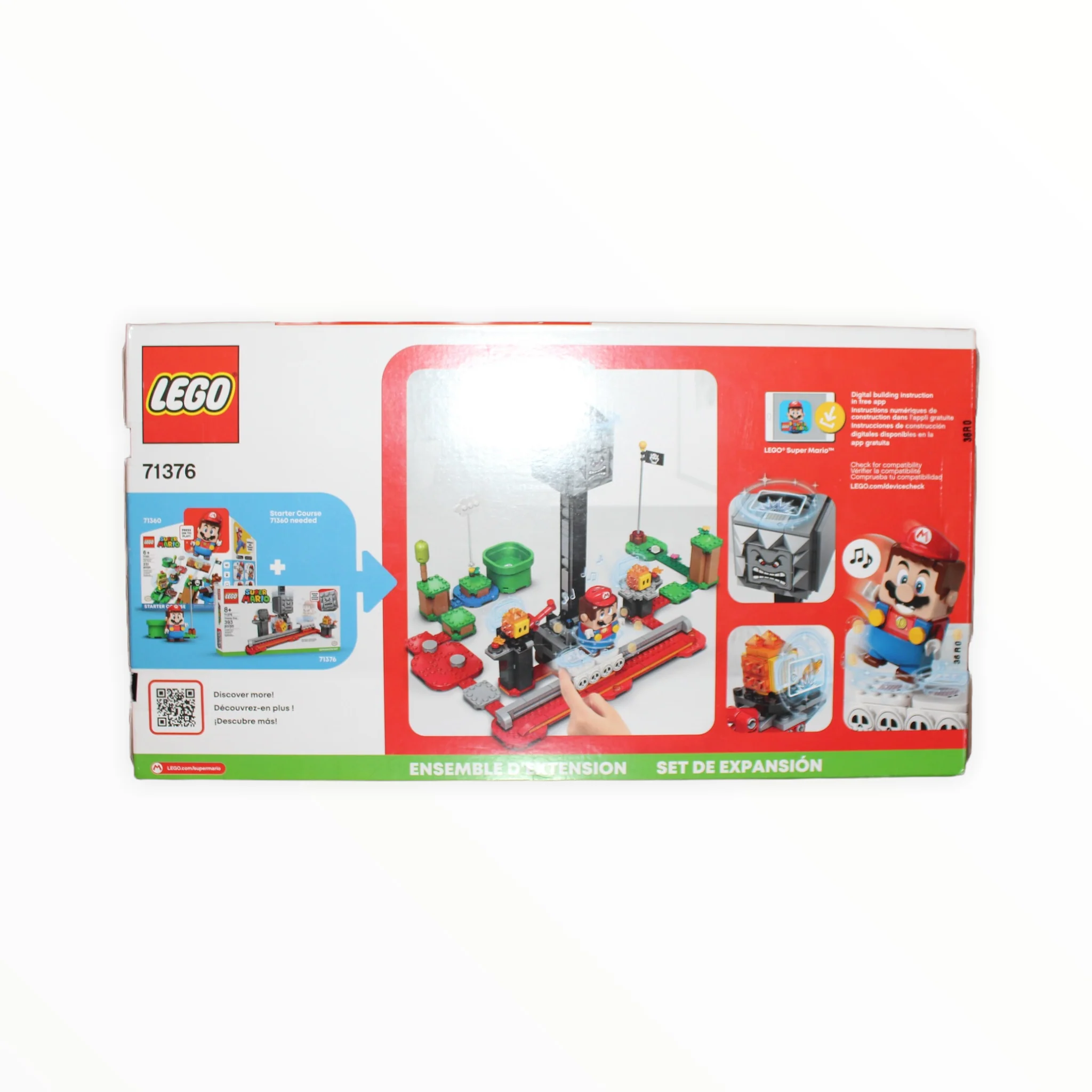 Retired Set 71376 Super Mario Thwomp Drop - Image 2