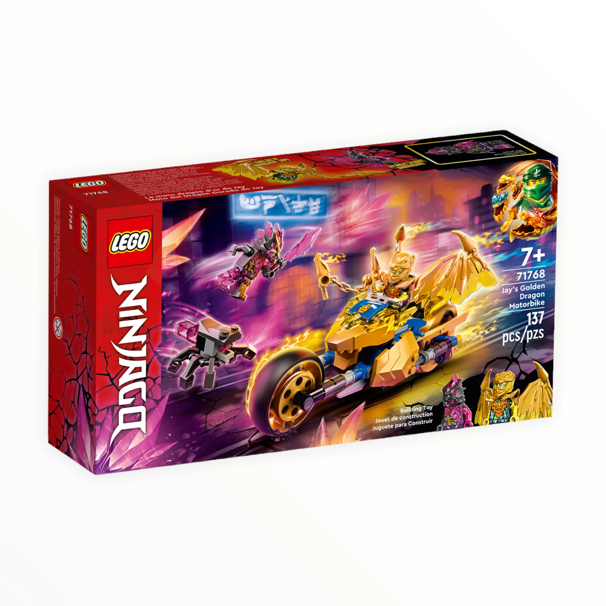 71768 Ninjago Jay’s Golden Dragon Motor Bike - Image 3