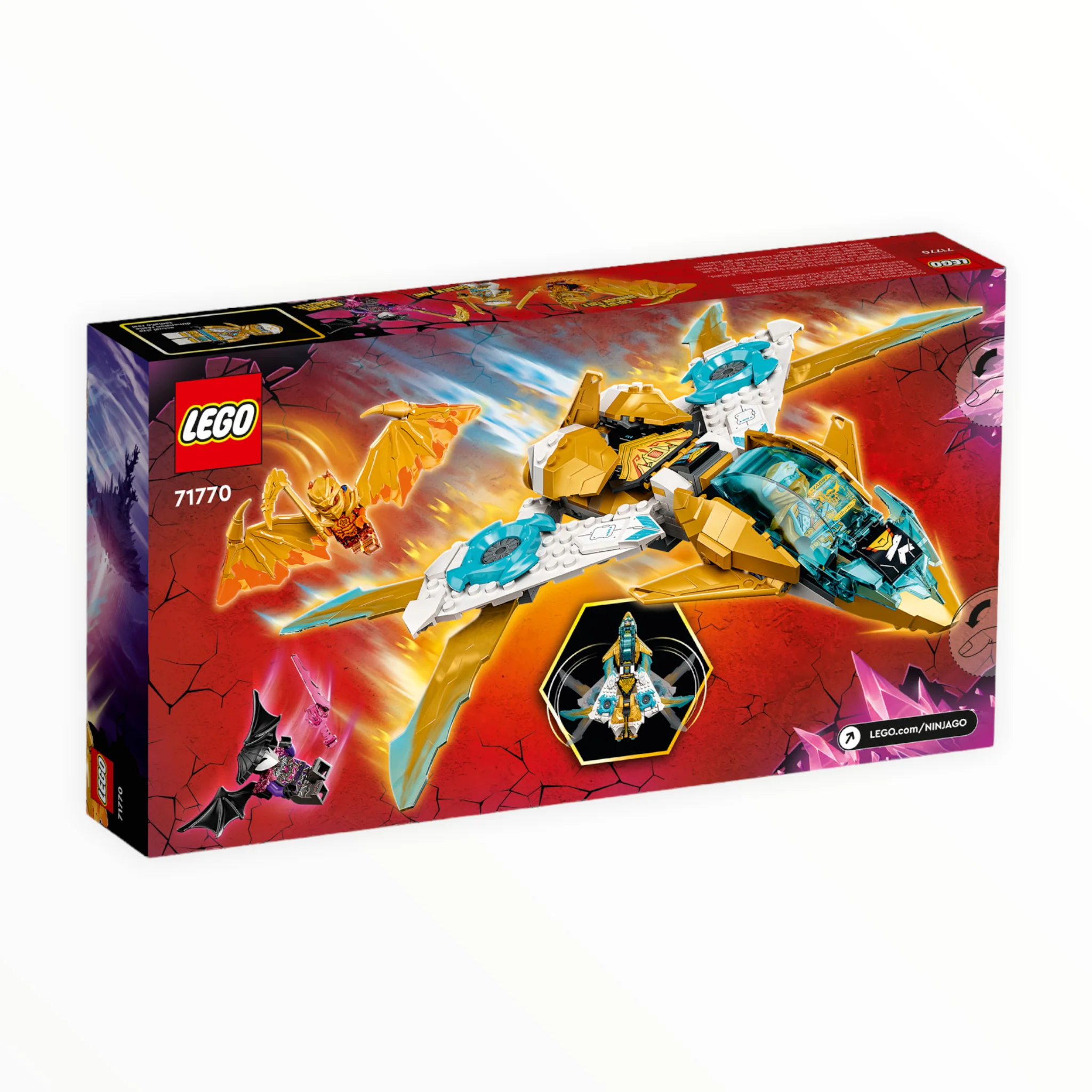71770 Ninjago Zaneās Golden Dragon Jet - Image 3