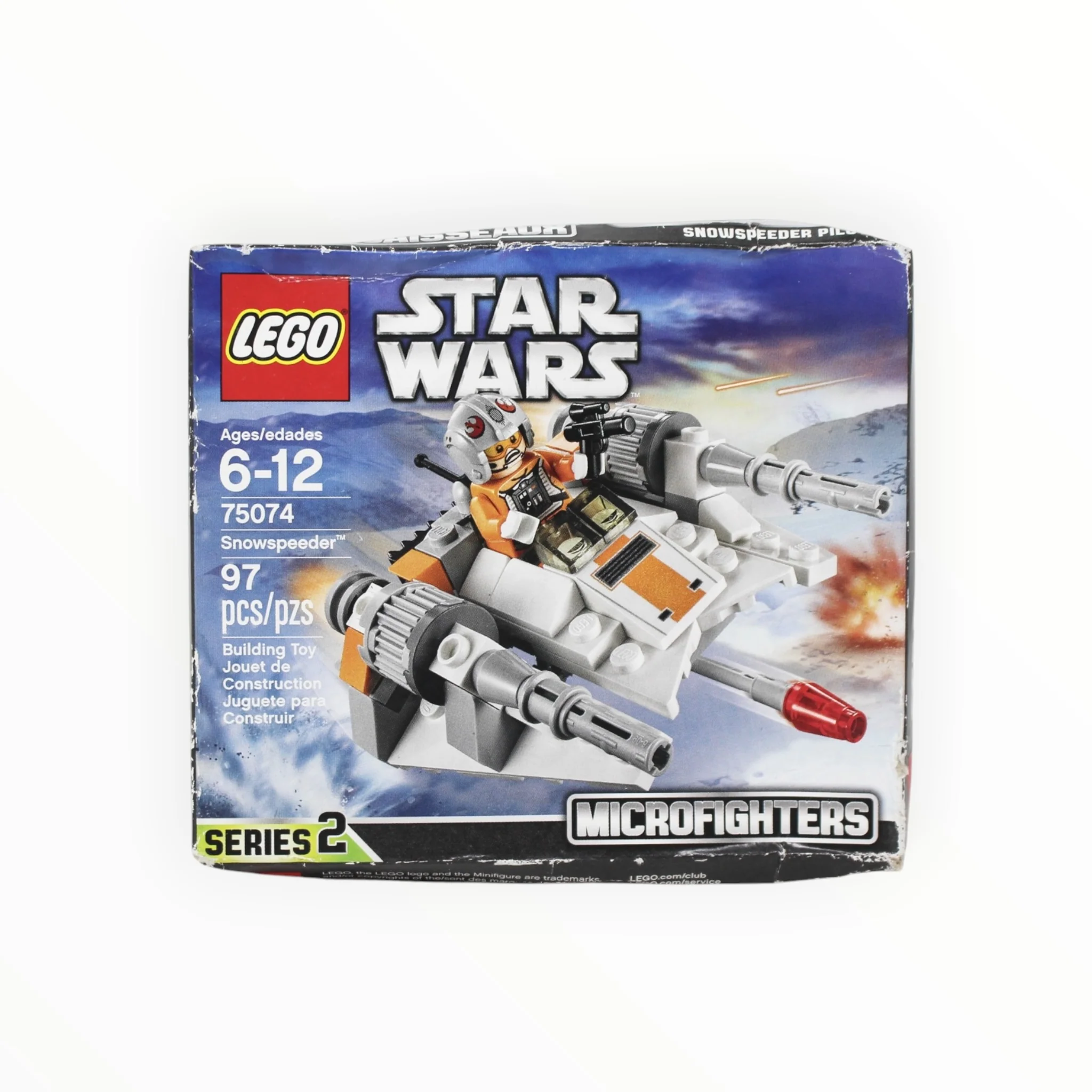 Retired Set 75074 Star Wars Snowspeeder Microfighter (damaged box)