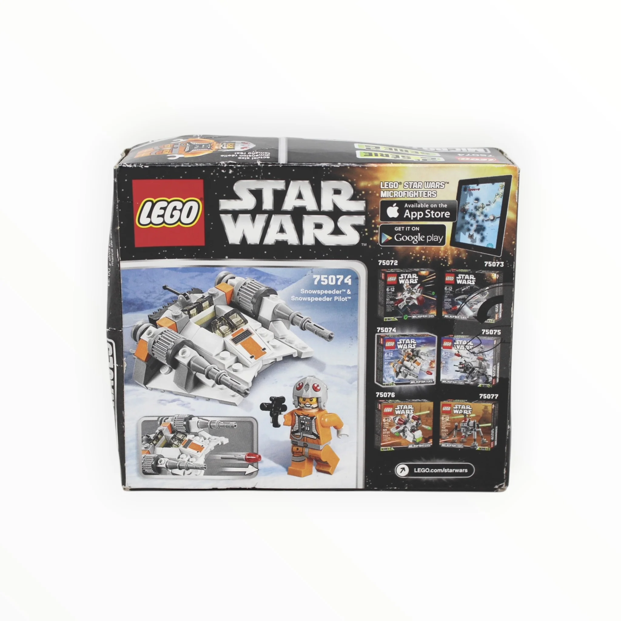 Retired Set 75074 Star Wars Snowspeeder Microfighter (damaged box) - Image 2
