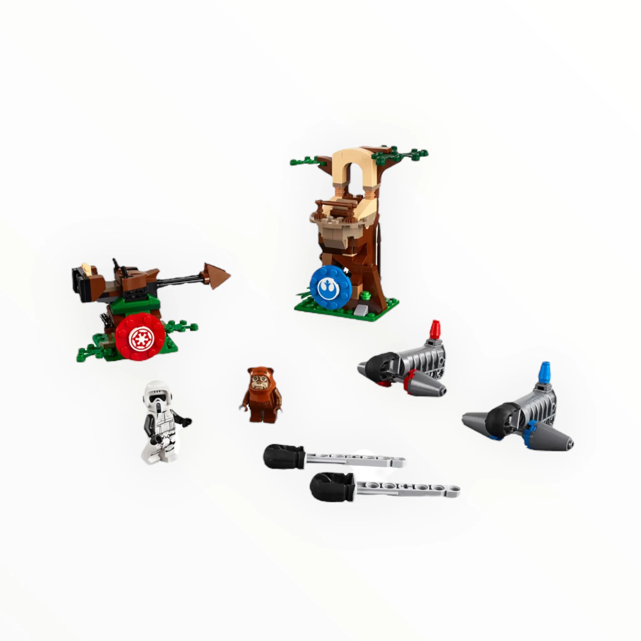Retired Set 75238 Star Wars Action Battle Endor Assault - Image 3