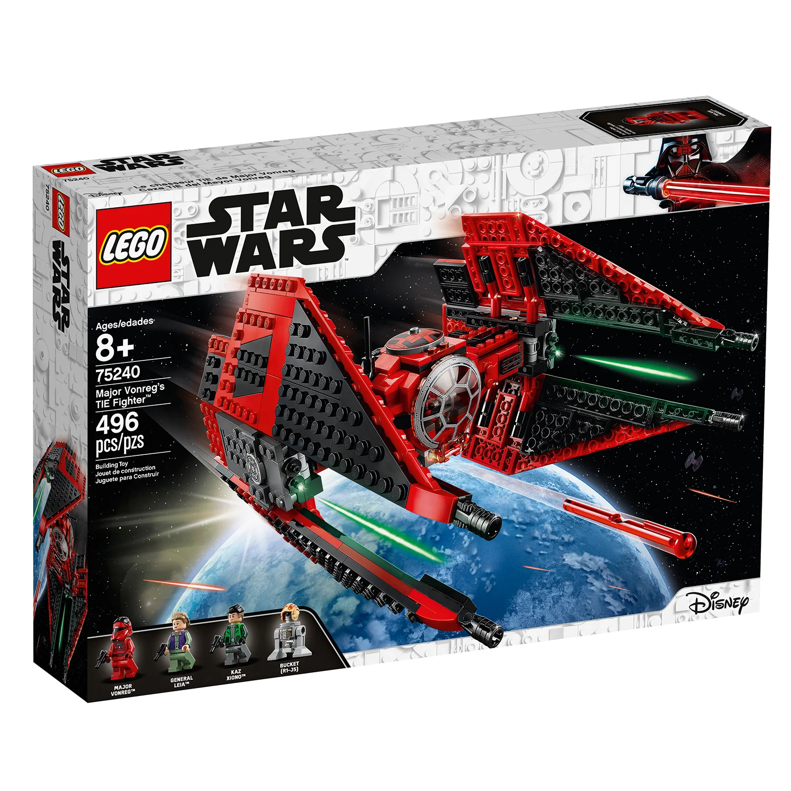 Retired Set 75240 Star Wars Major Vonregs TIE Fighter - Image 2