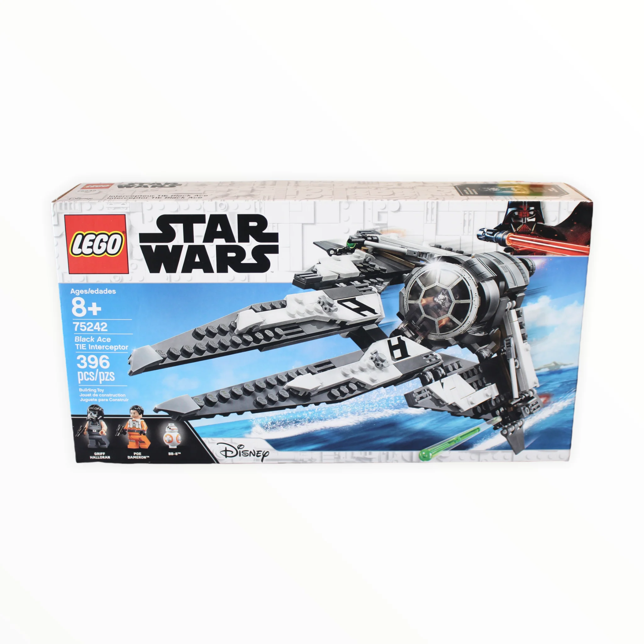 Retired Set 75242 Star Wars Black Ace TIE Interceptor
